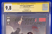 Snake Eyes: Deadgame #1 (2020) - CGC S.S. 9.8 - SIGNED by Rob Liefeld & Ray Park