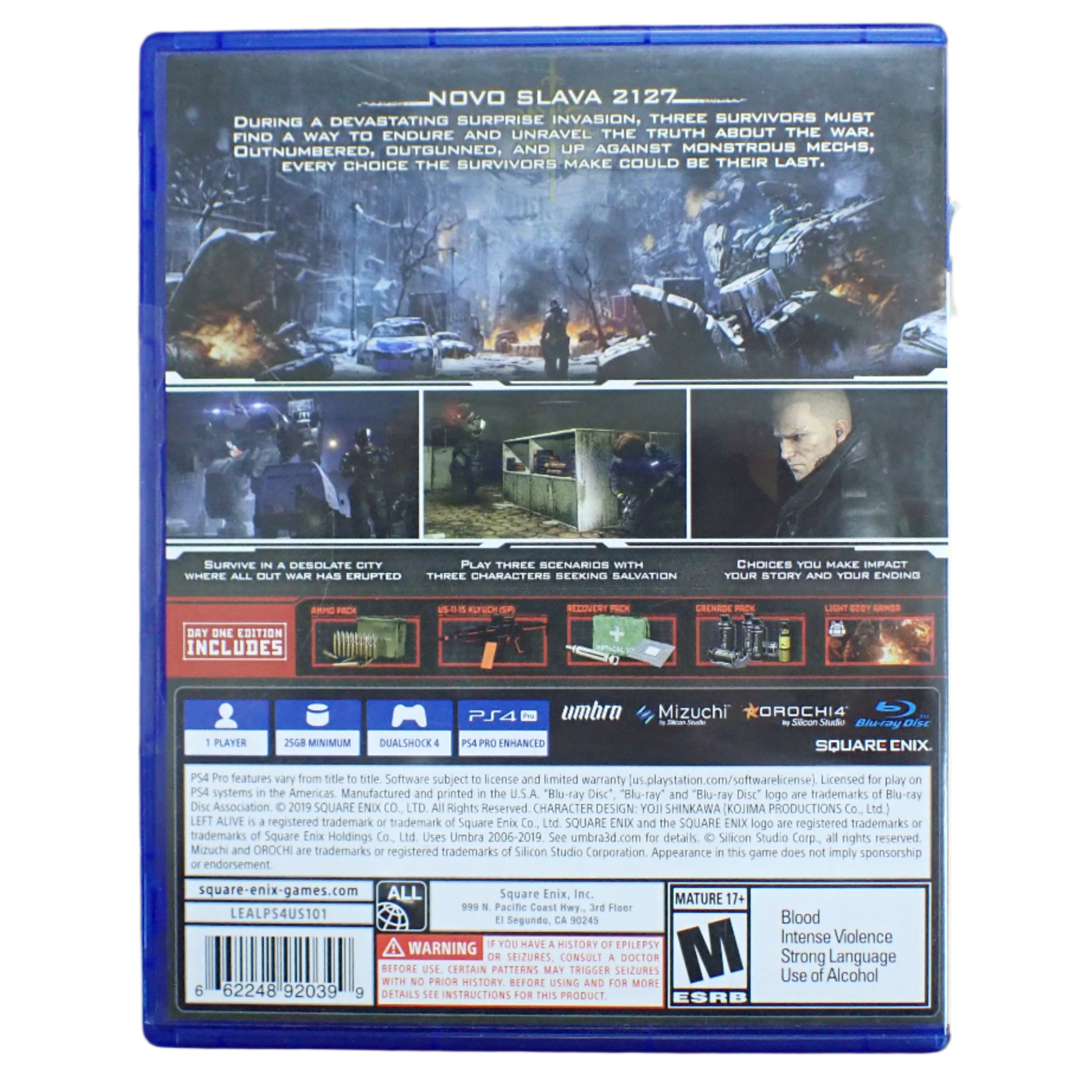 Left Alive - PS4