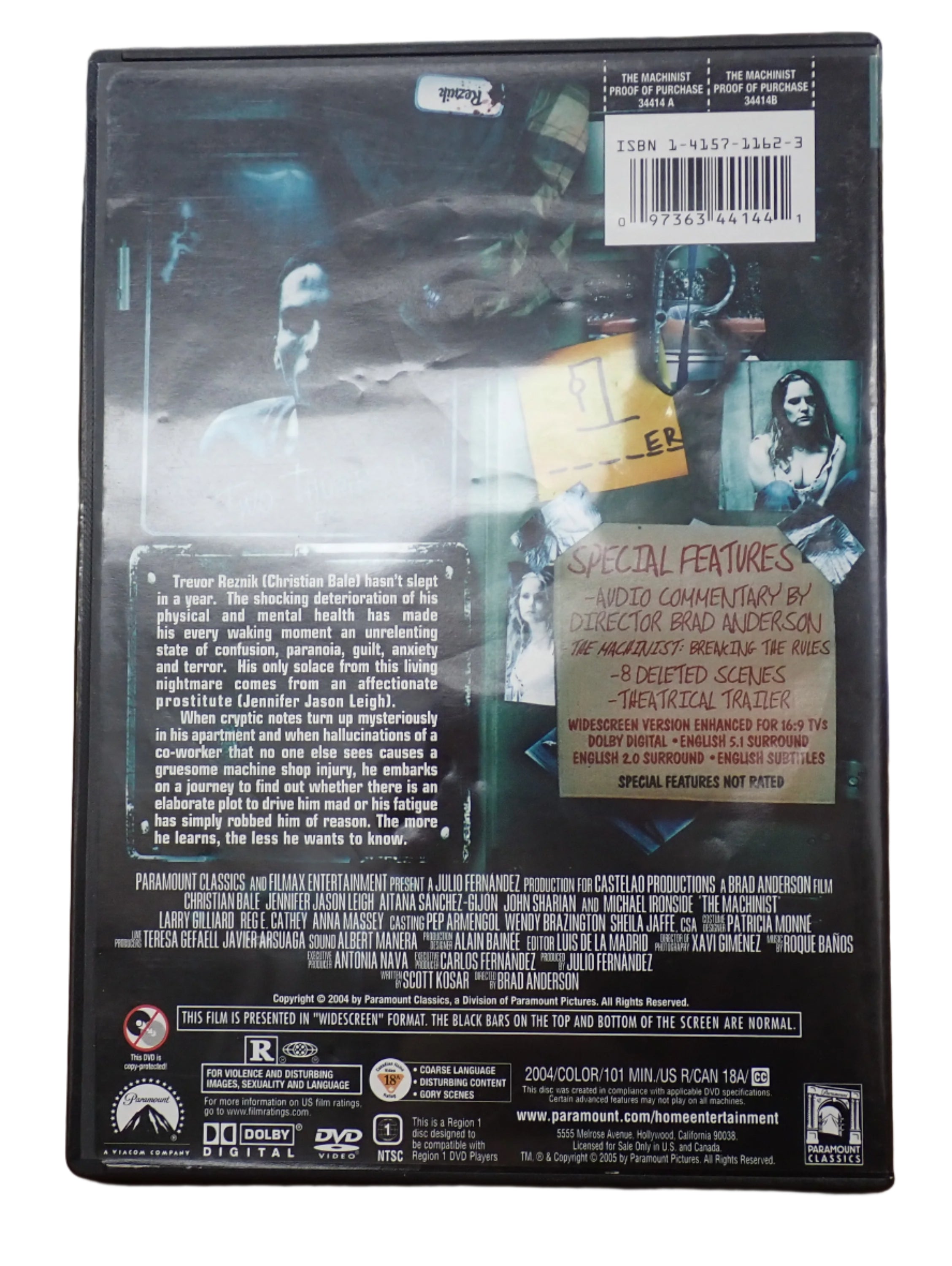 The Machinist - DVD
