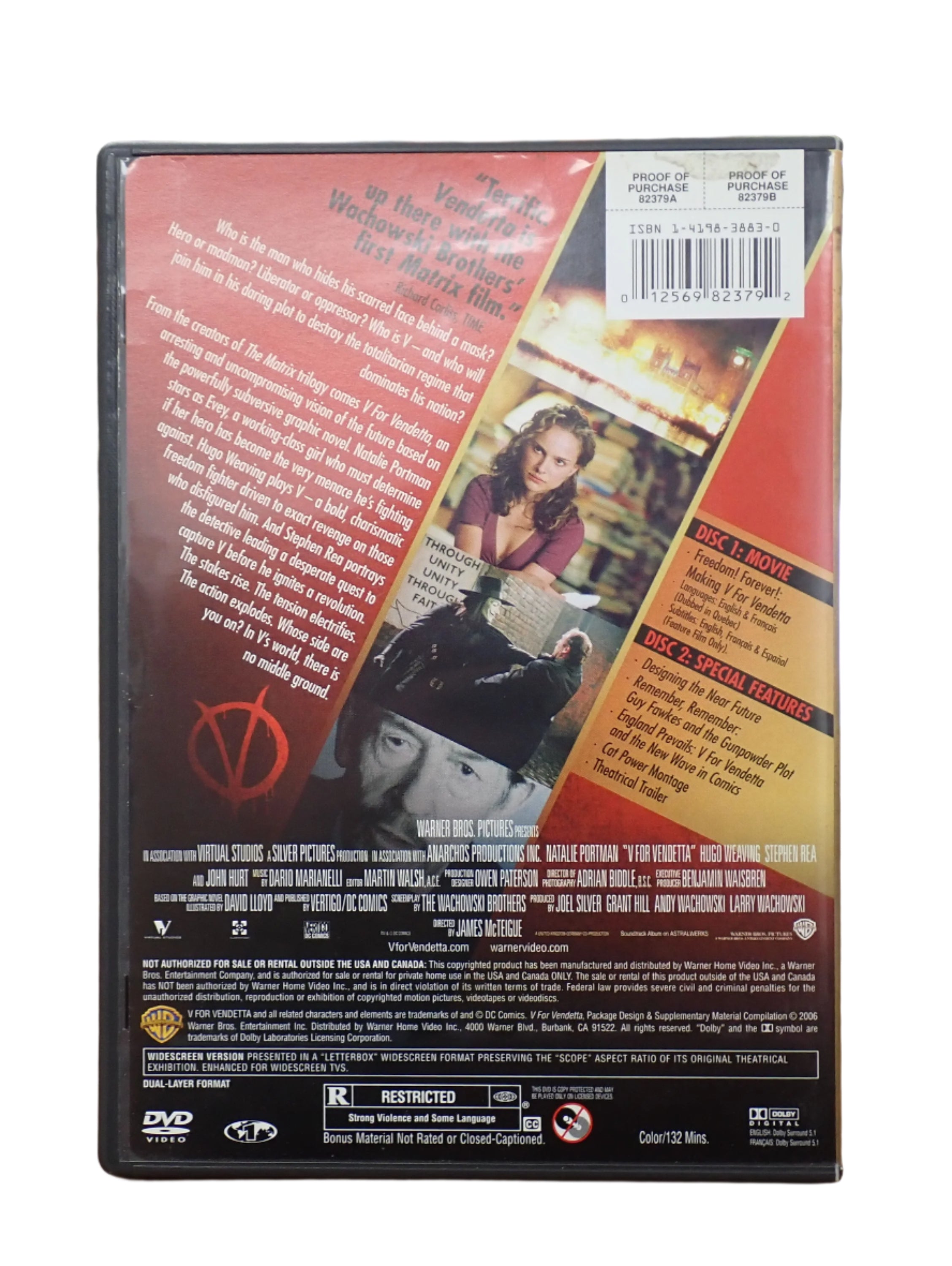 V for Vendetta - DVD