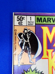 Moon Knight #1 (1980) - FN- (5.5) - SIGNED Bill Sienkiewicz (No COA)