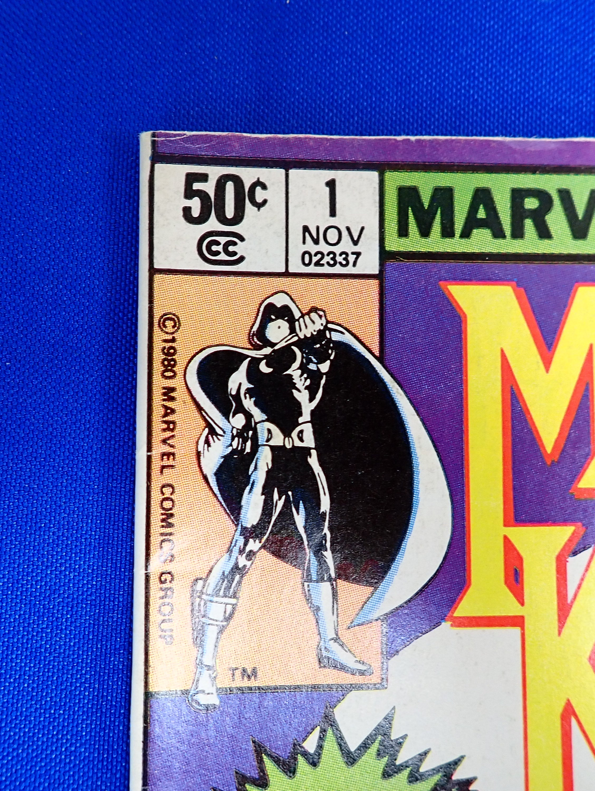 Moon Knight #1 (1980) - FN- (5.5) - SIGNED Bill Sienkiewicz (No COA)