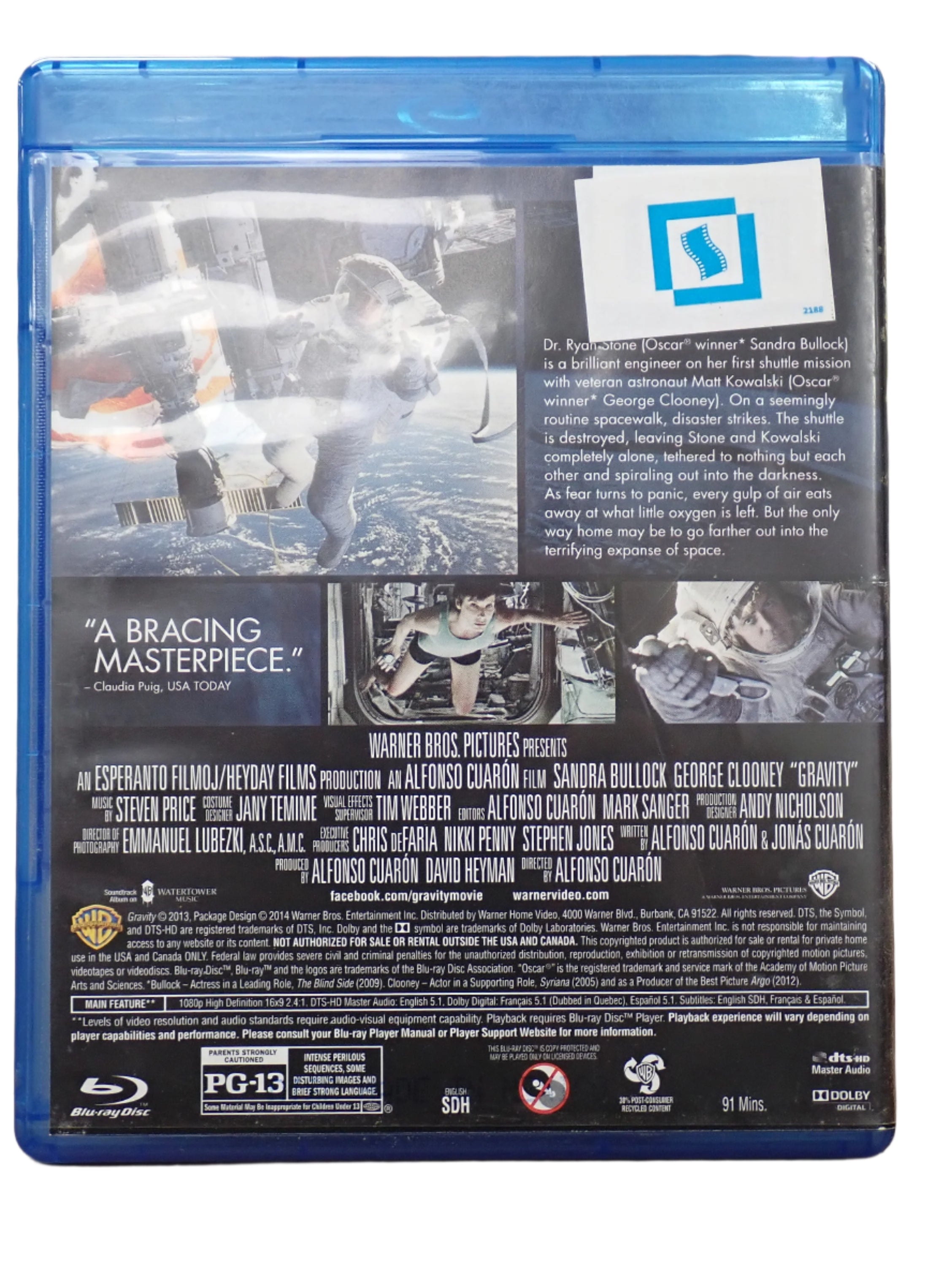 Gravity - Blu-ray