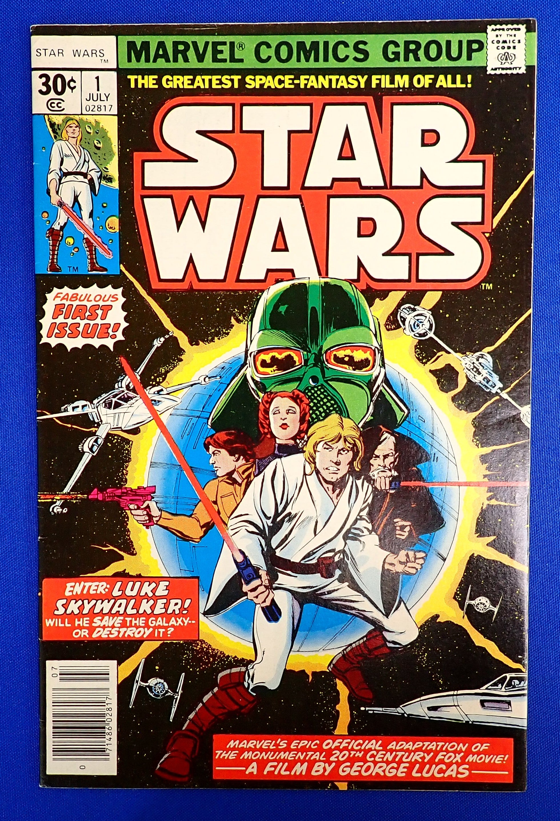 Star Wars #1 (1977) - VF- (7.5) - Several 1st App.