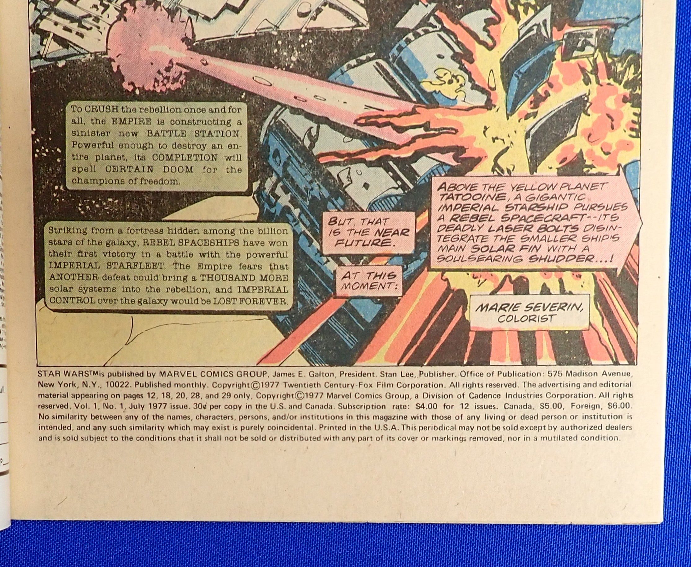 Star Wars #1 (1977) - VF- (7.5) - Several 1st App.