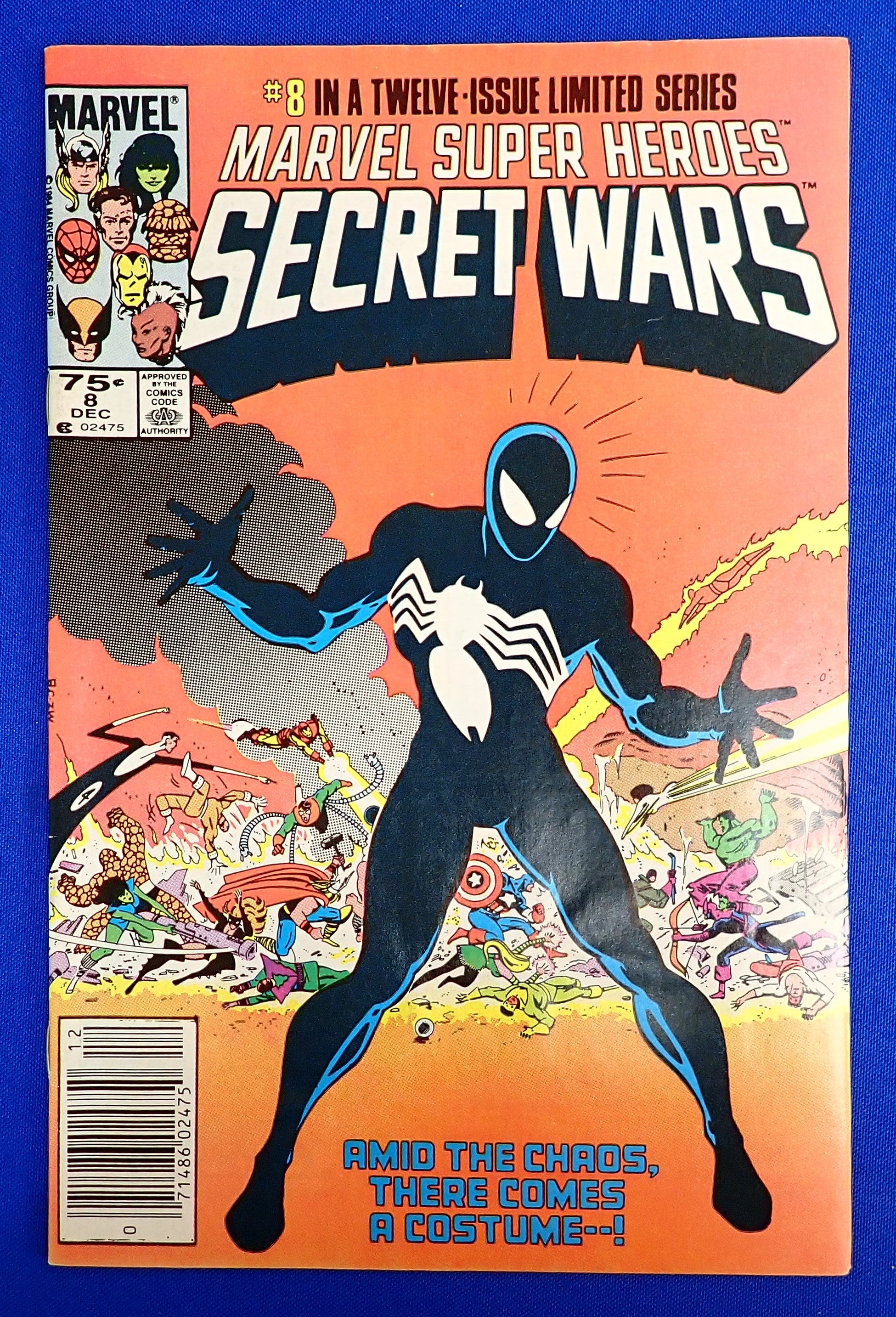 Marvel Superheroes Secret Wars #8 (1984) - FN+ (6.5) - Origin of Symbiote Costume