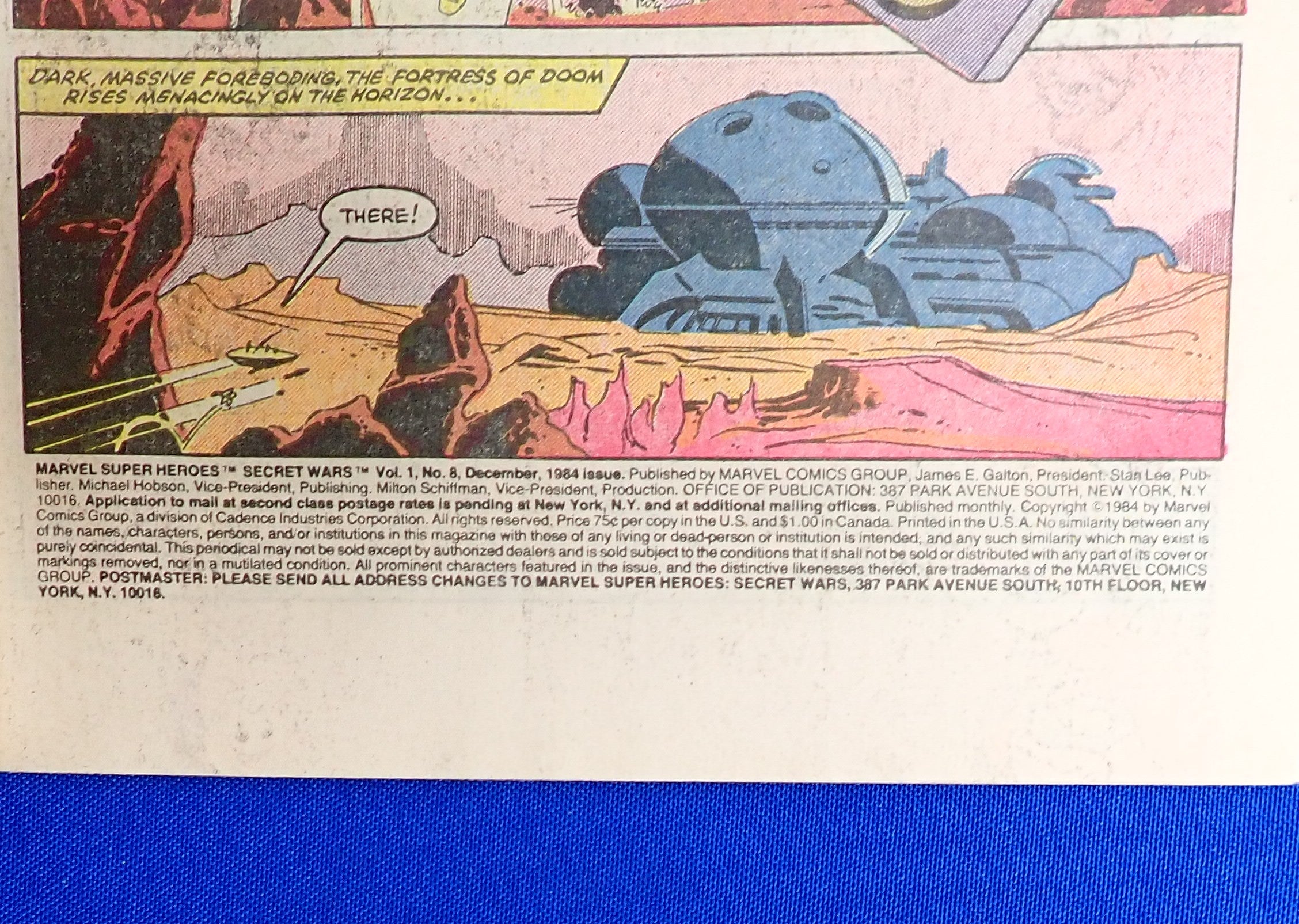 Marvel Superheroes Secret Wars #8 (1984) - FN+ (6.5) - Origin of Symbiote Costume