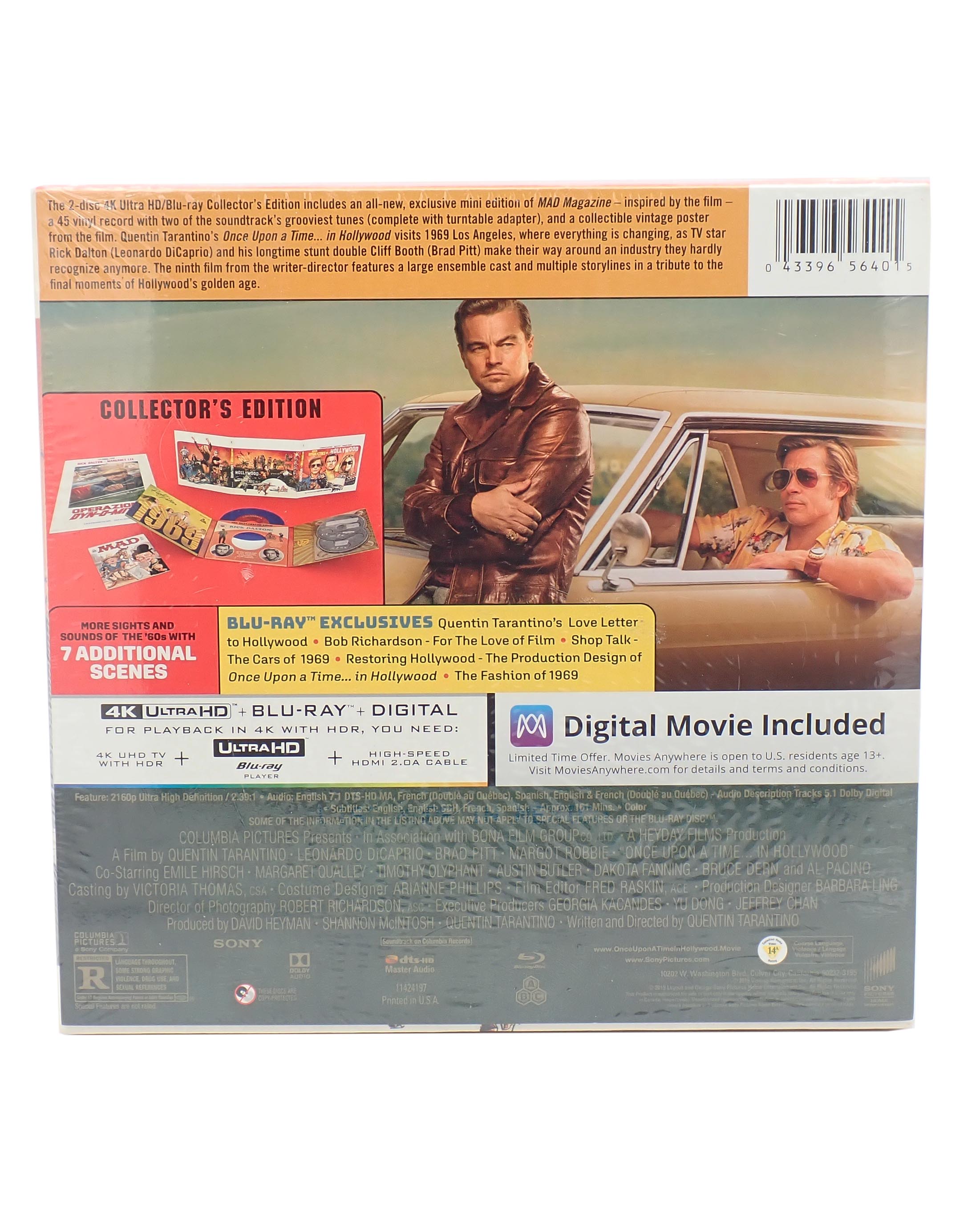 Once Upon a Time in Hollywood [Collector's Edition] - Blu-ray [Pre-Owned]