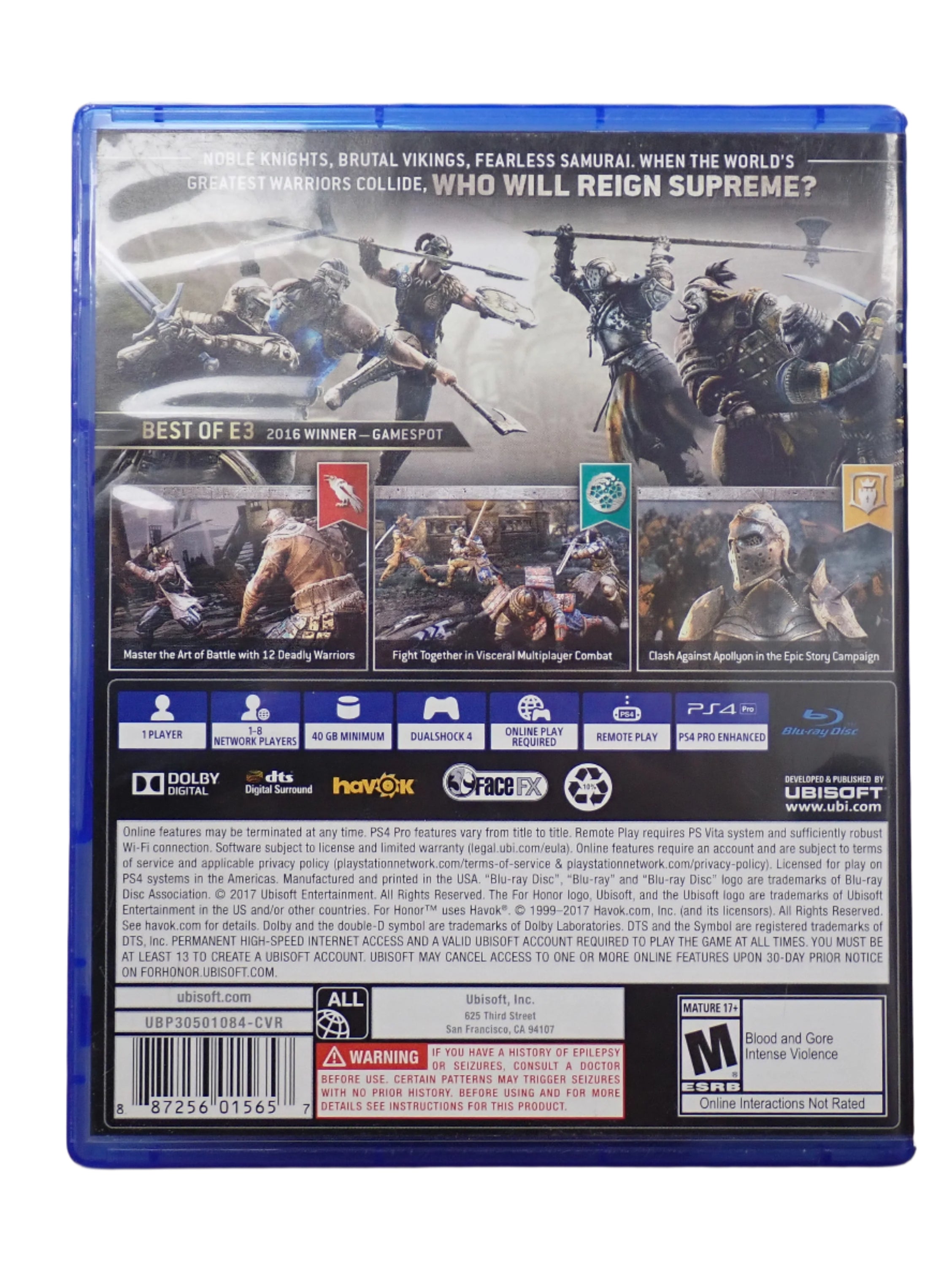 For Honor - PS4