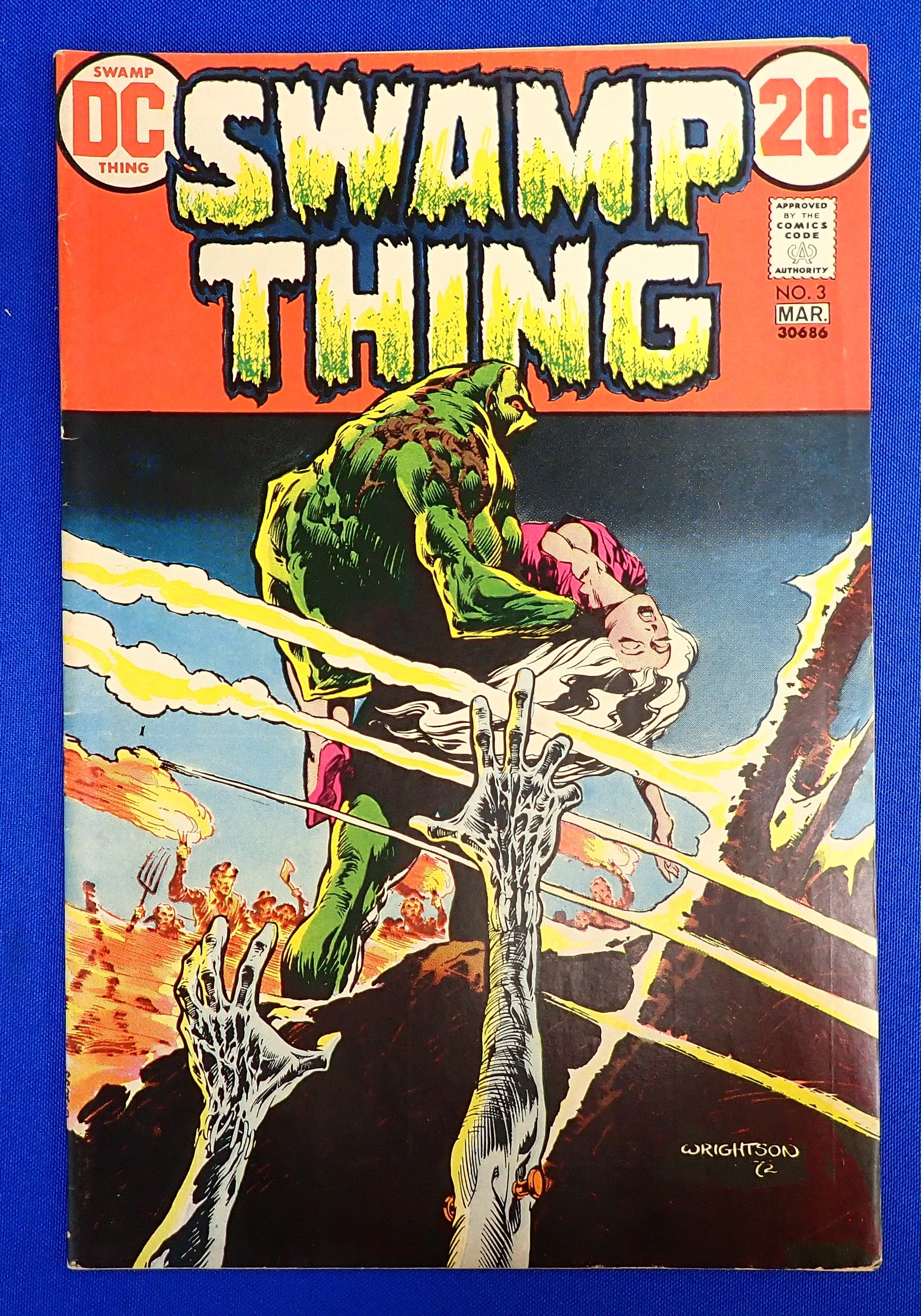 Swamp Thing #3 (1972) - VG (4.0) - 1st Patchwork Man & Abby Arcane