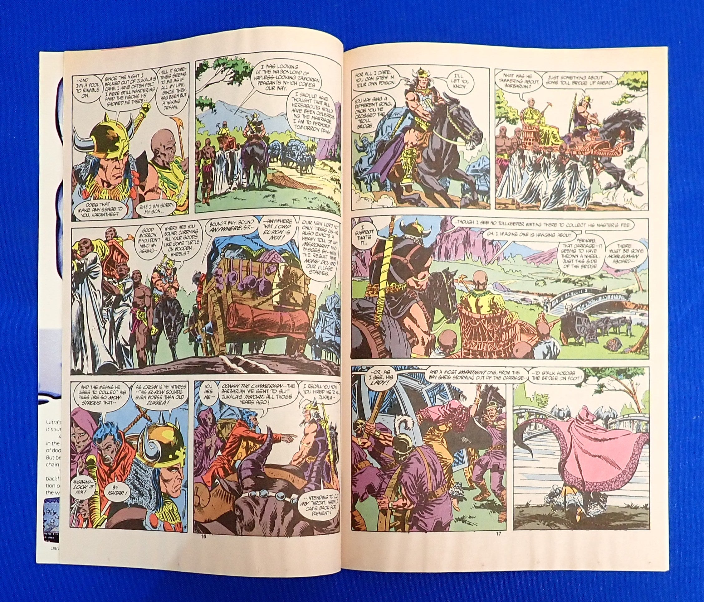 Conan the Barbarian #241 (1991) - VF/NM (9.0) - Todd McFarlane Cover Art