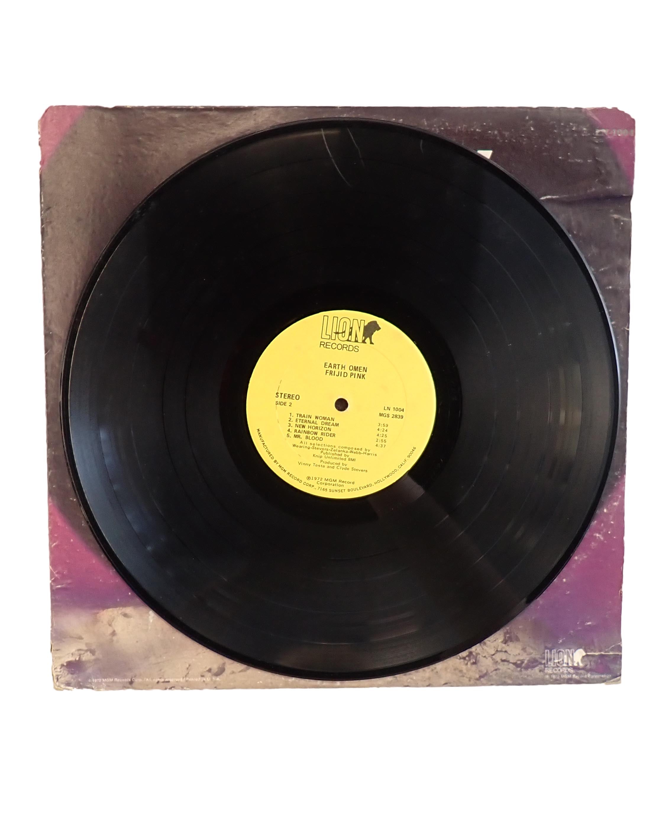 Frijid Pink - Earth Omen - Vinyl [Pre-Owned]