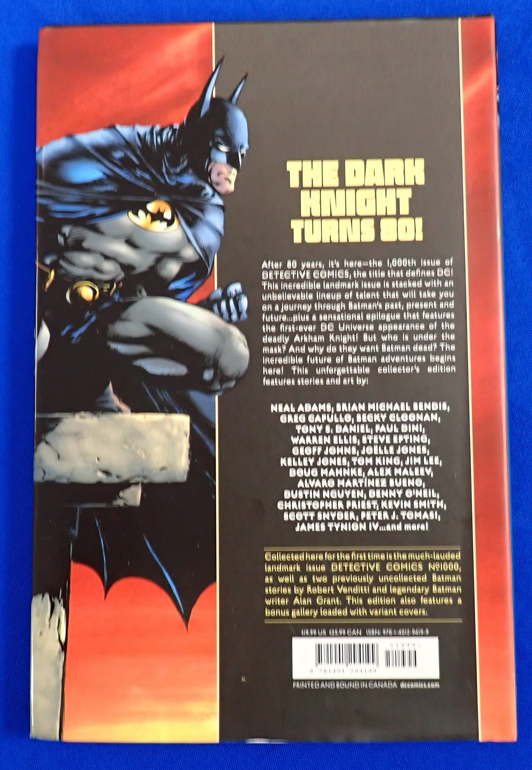 Batman Detective Comics #1000 Deluxe Edition (Pre-Owned)