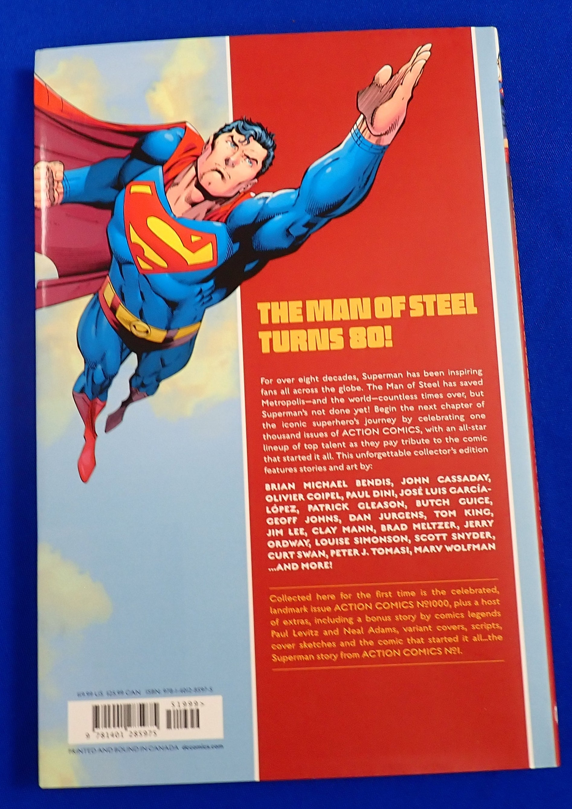 Action Comics #1000 Deluxe Edition Hardcover (Pre-Owned)