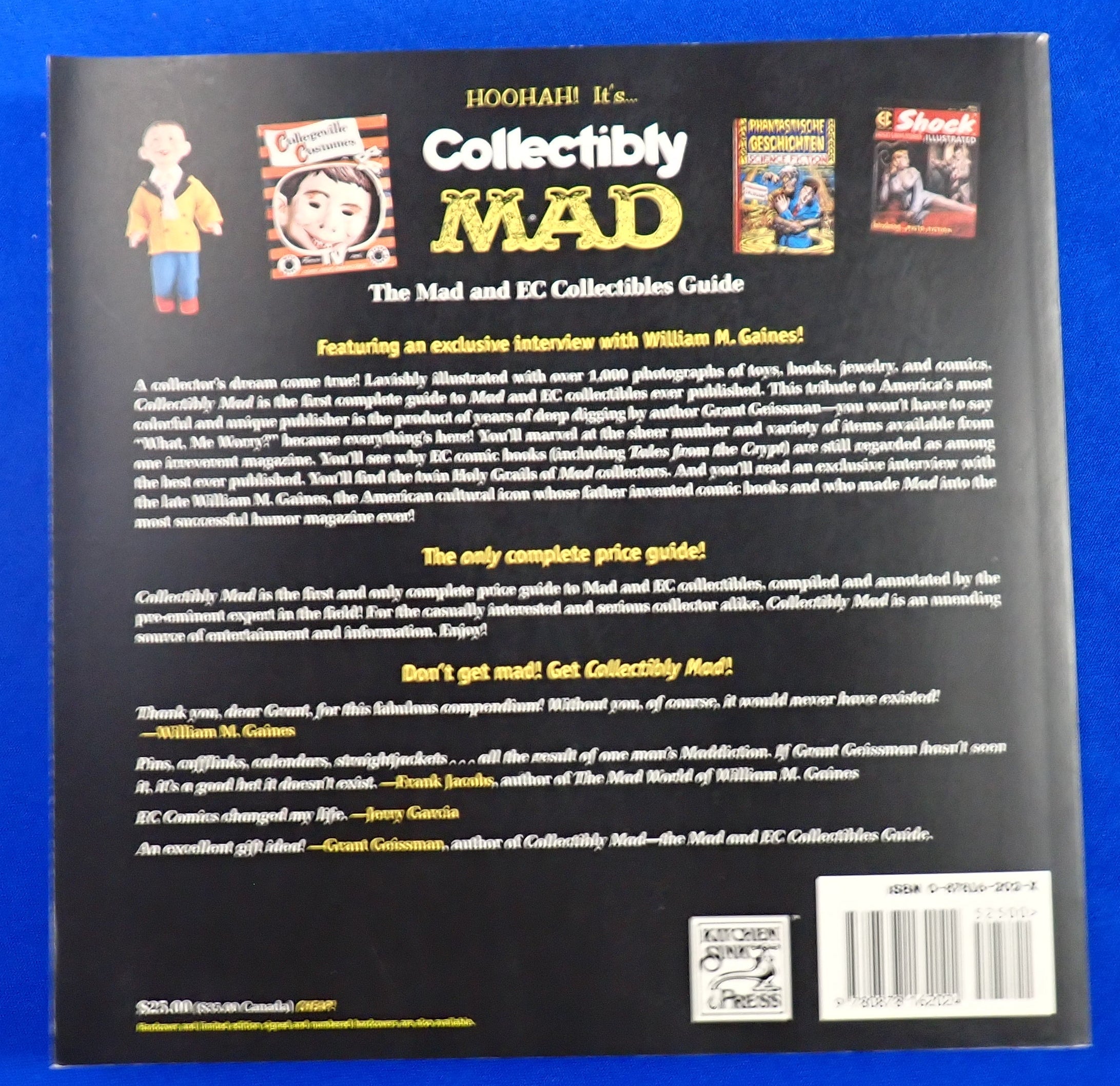 Collectibly MAD: The MAD and EC Collectibles Guide Softcover (Pre-Owned)