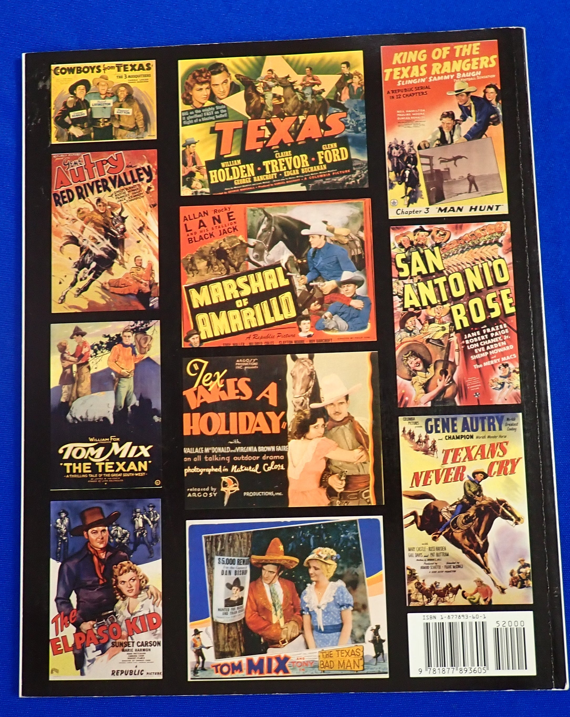 Texas At The Movies Softcover (Pre-Owned)