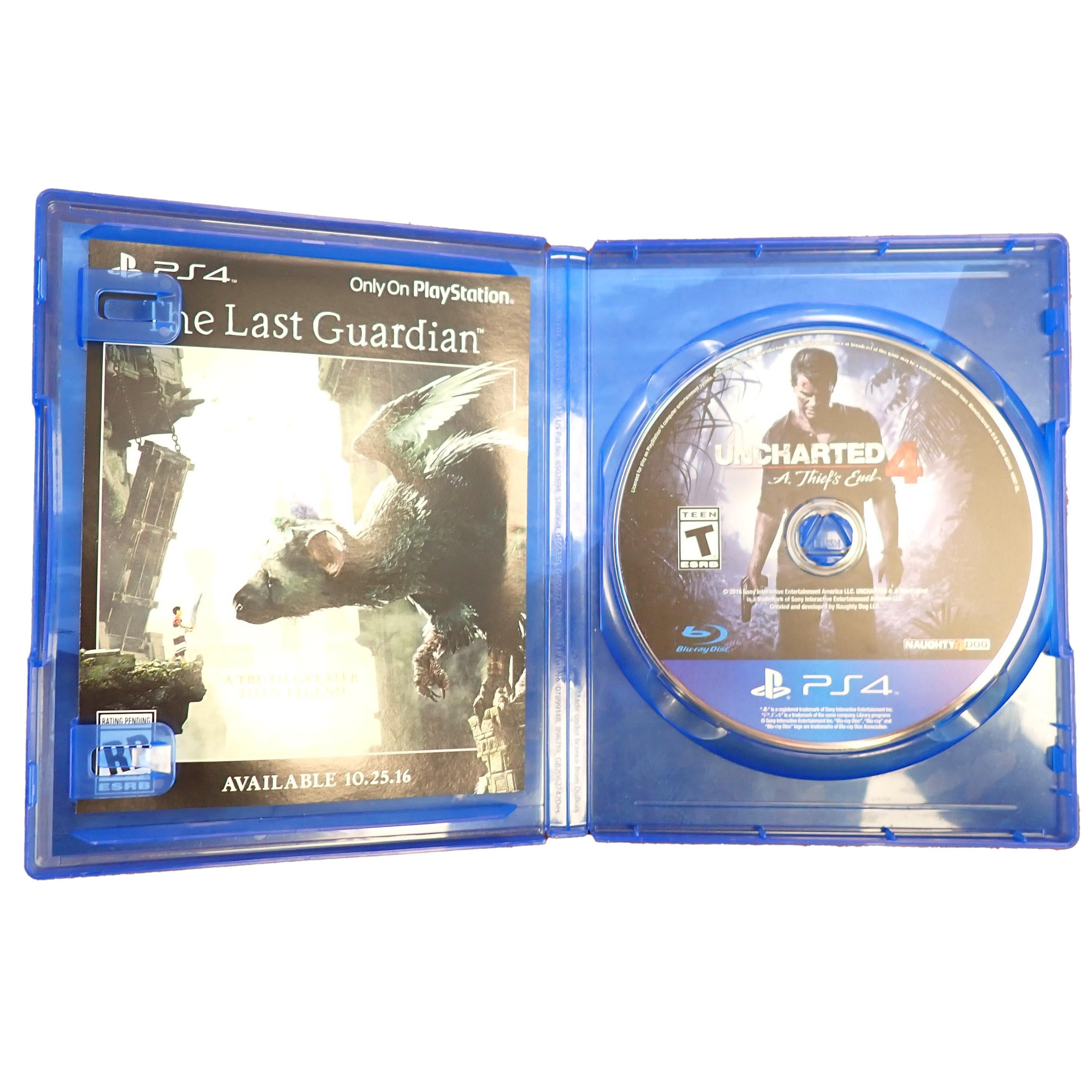 Uncharted 4: A Thief's End - PS4
