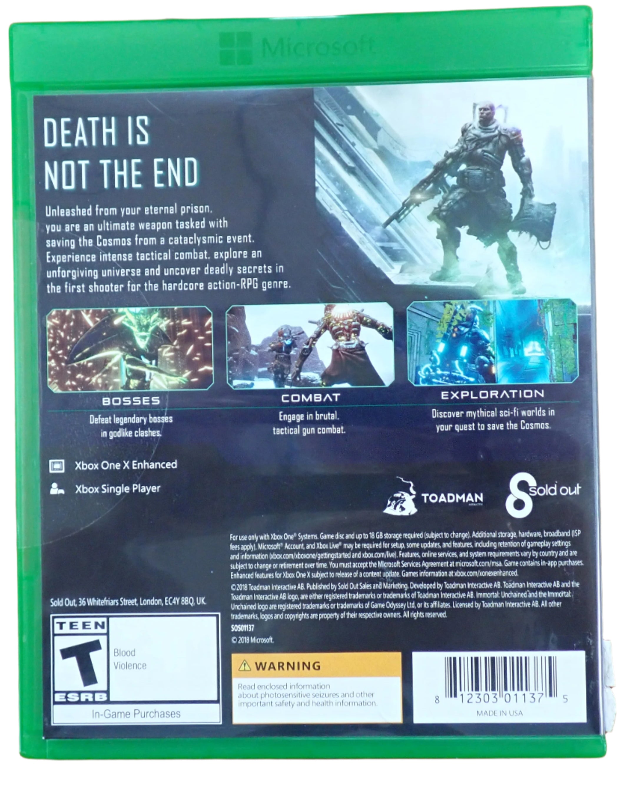 Immortal Unchained - Xbox One