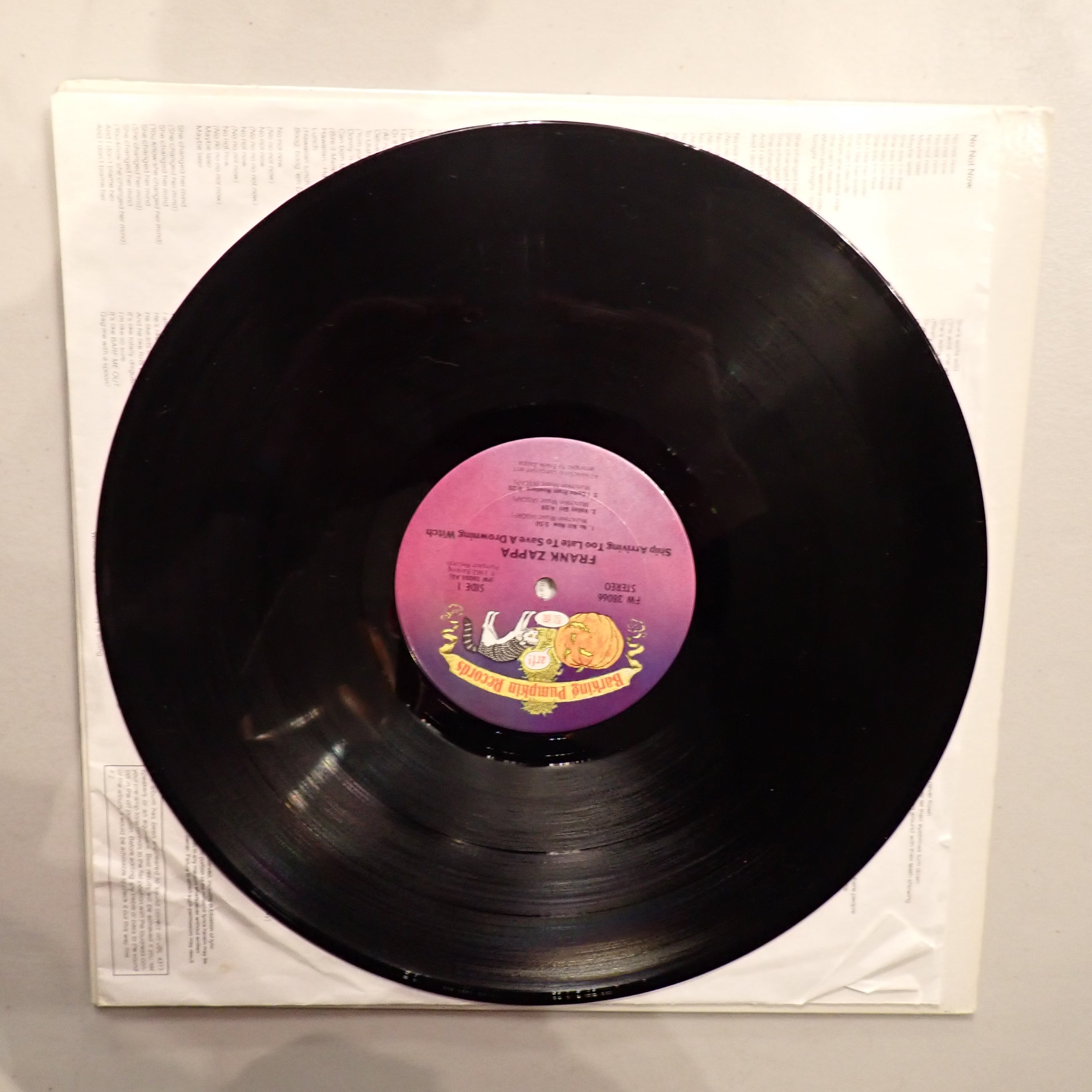 Zappa – Ship Arriving Too Late To Save A Drowning Witch