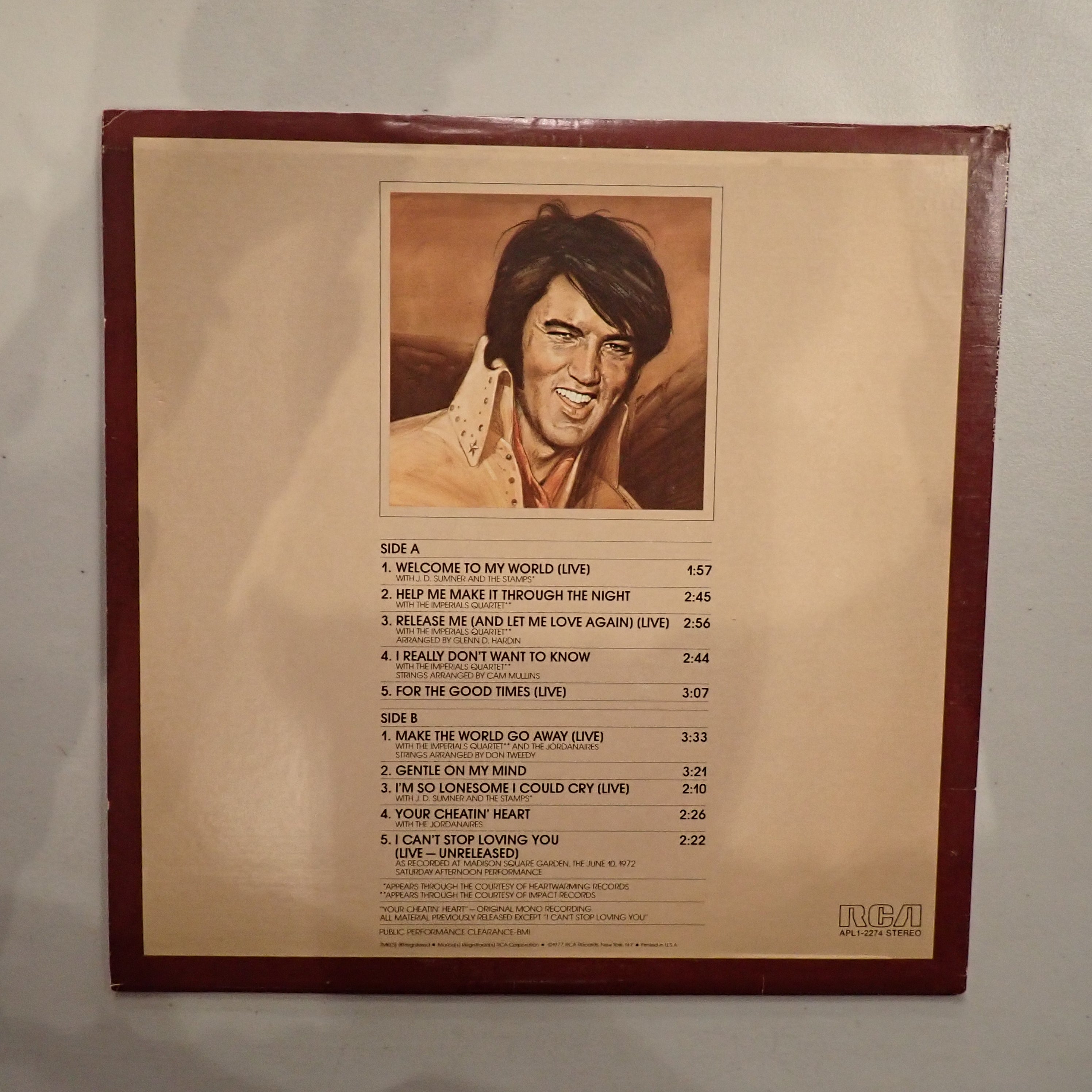 Elvis Presley – Welcome To My World