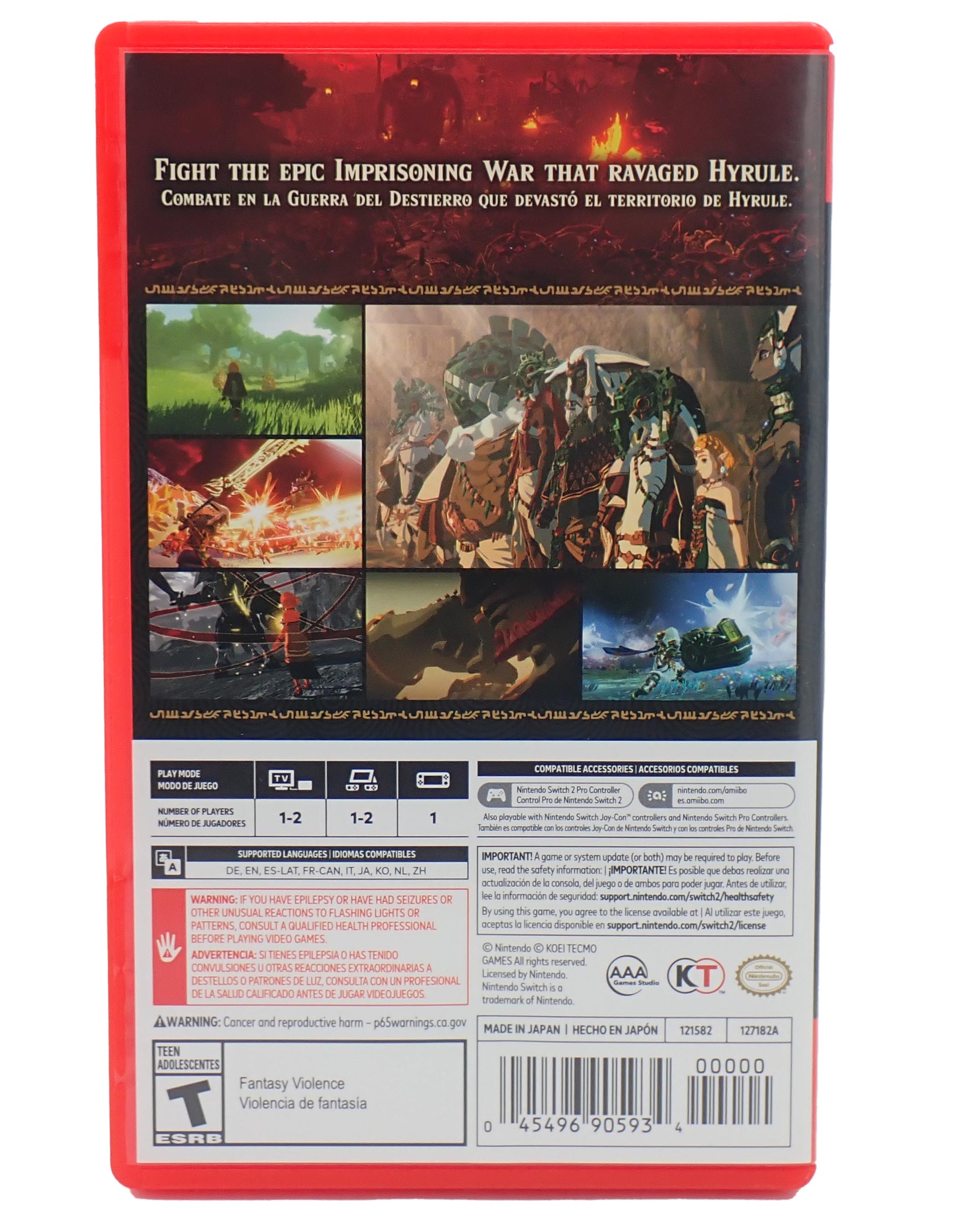 Hyrule Warriors Age of Imprisonment - Switch 2