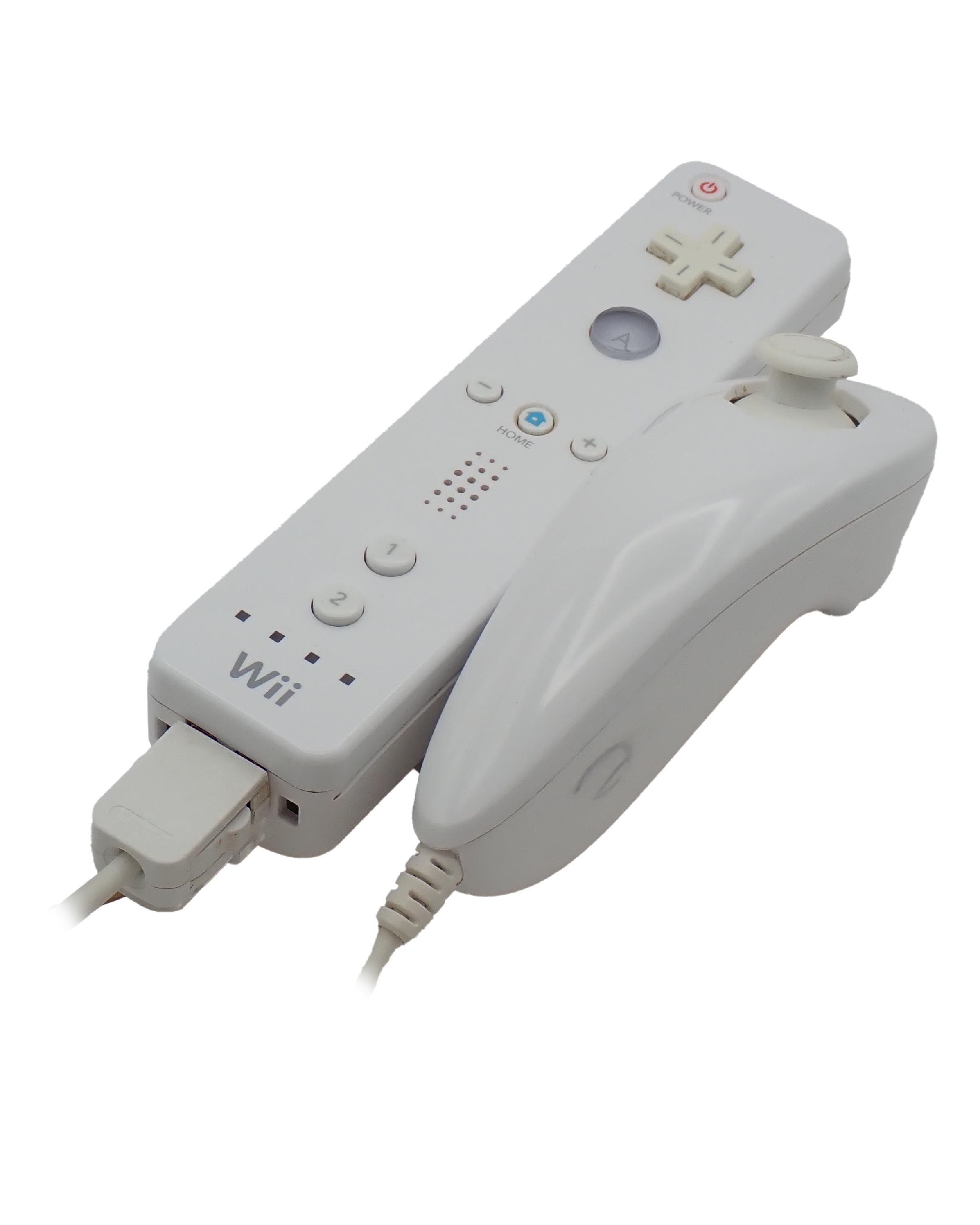 Wii Remote with Nunchuck - White