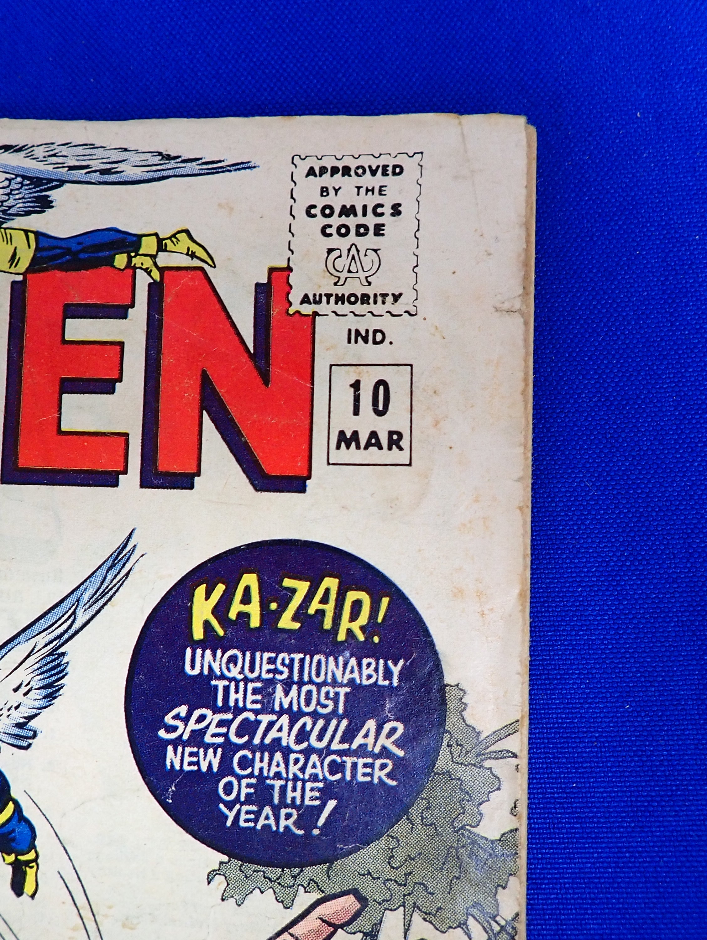 X-Men #10 (1965) - FR (1.0) - 1st App. Ka-Zar