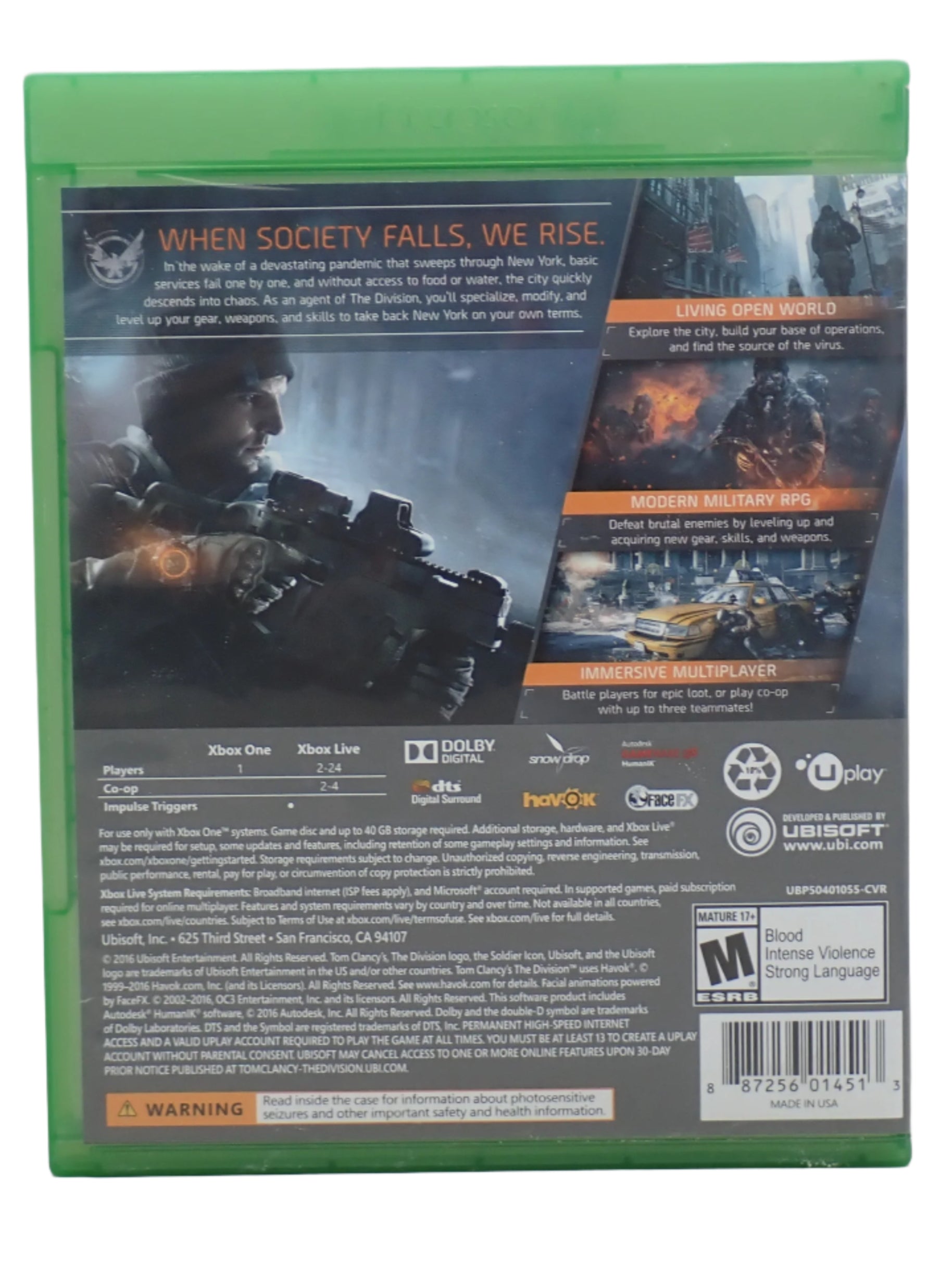The Division - Xbox One