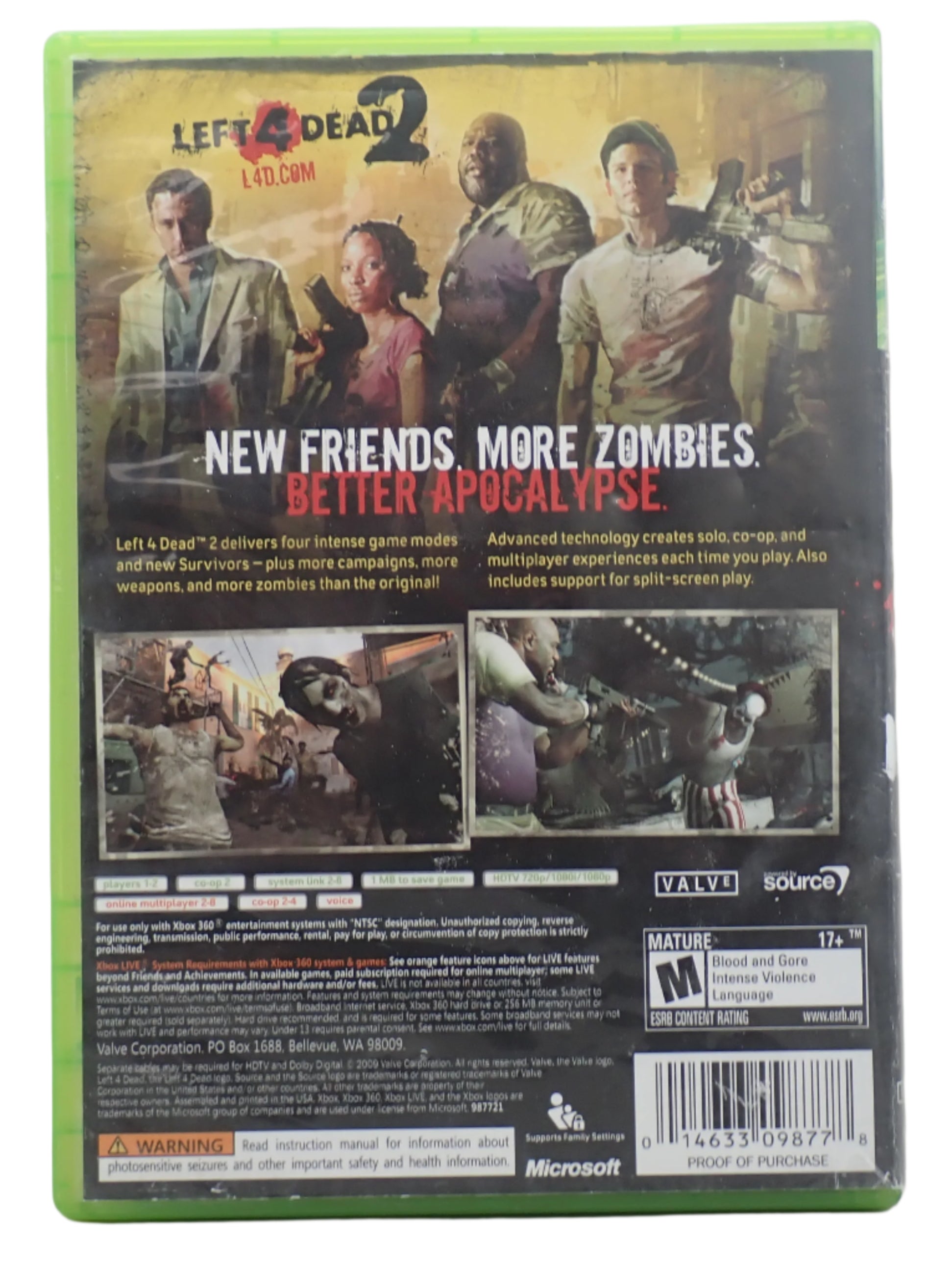 Left 4 Dead 2 - Xbox 360