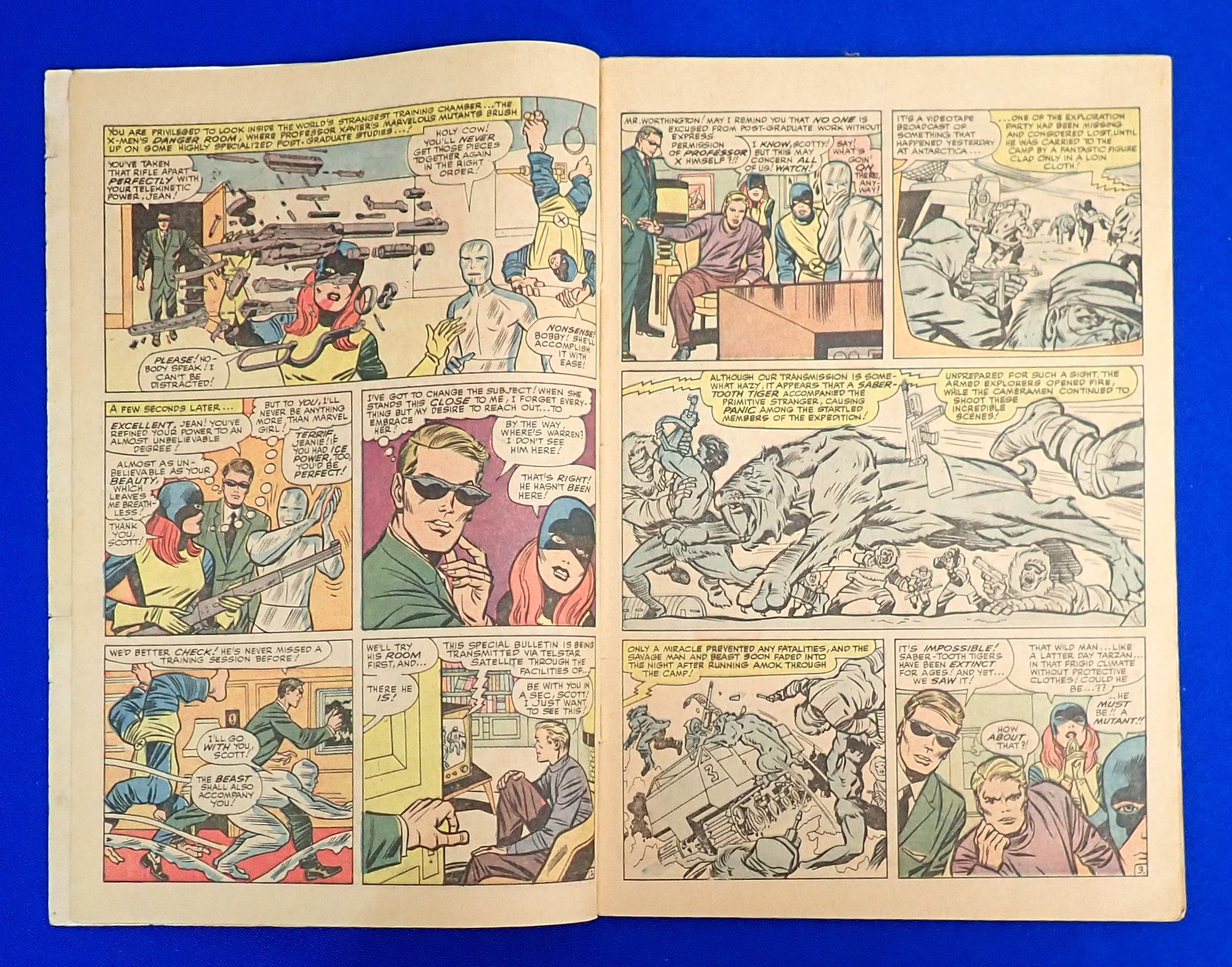X-Men #10 (1965) - FR (1.0) - 1st App. Ka-Zar