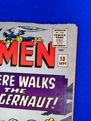 X-Men #13 (1965) - PR/FR (0.5 - 1.0) - 2nd App. Juggernaut