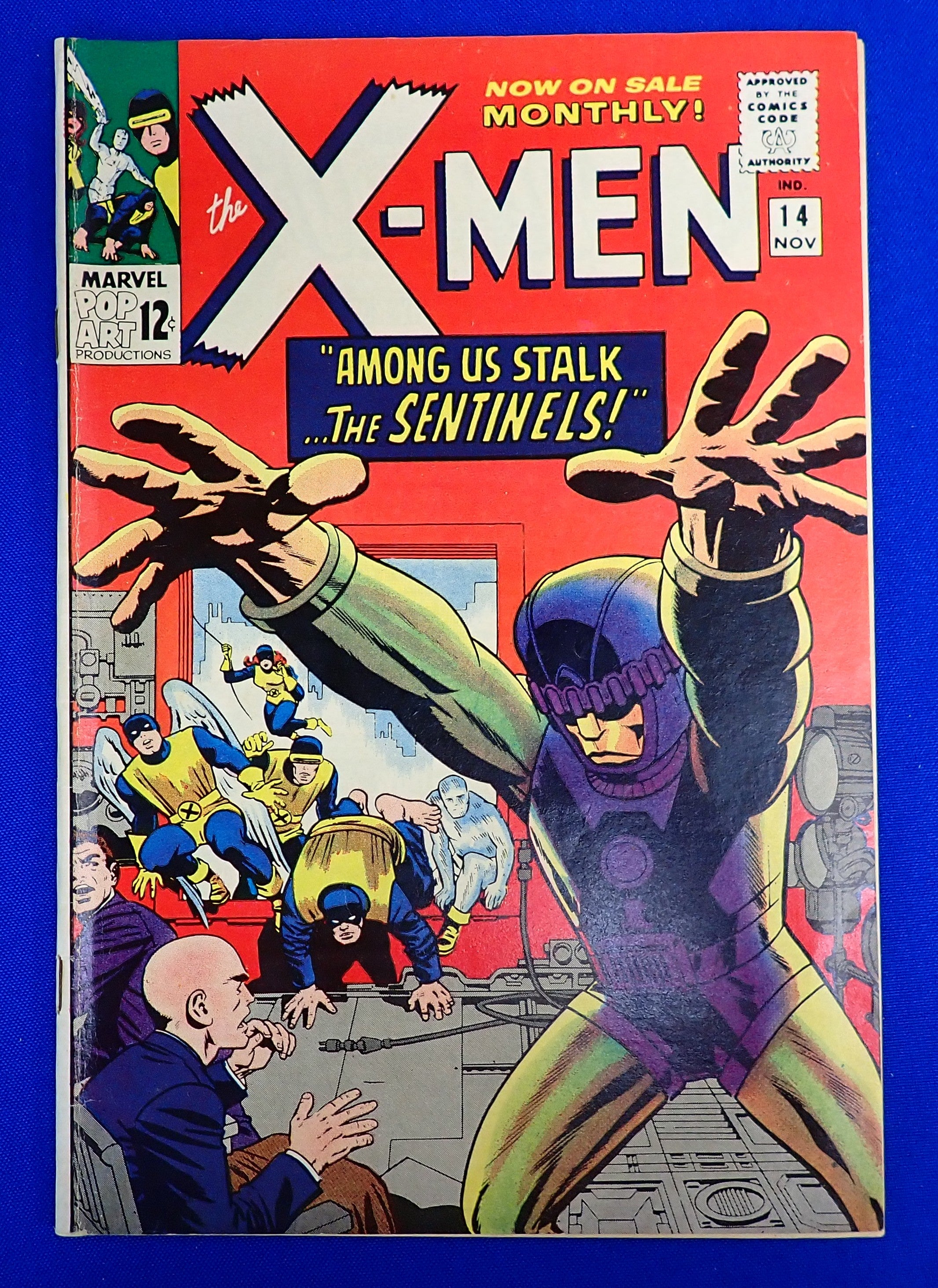 X-Men #14 (1965) - GD/VG- (3.5) - 1st App. Dr. Task & the Sentinels