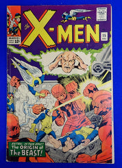 X-Men #15 (1965) - VG/VG- (3.5-4.0) - 1st App. MasterMold & Beast Origin