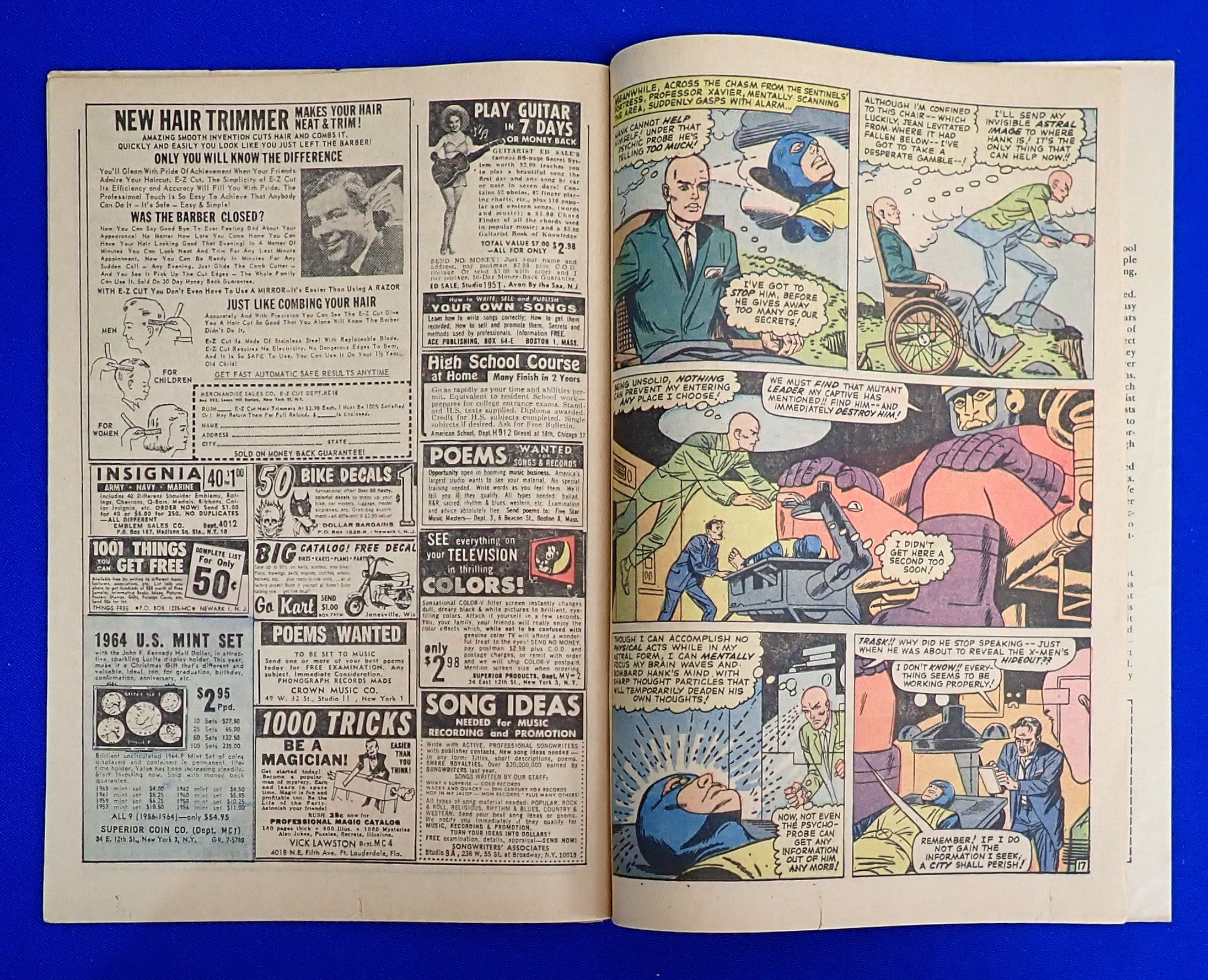 X-Men #15 (1965) - VG/VG- (3.5-4.0) - 1st App. MasterMold & Beast Origin