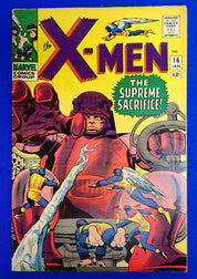 X-Men #16 (1966) - VG/VG- (3.5-4.0) - 3rd App. of The Sentinels