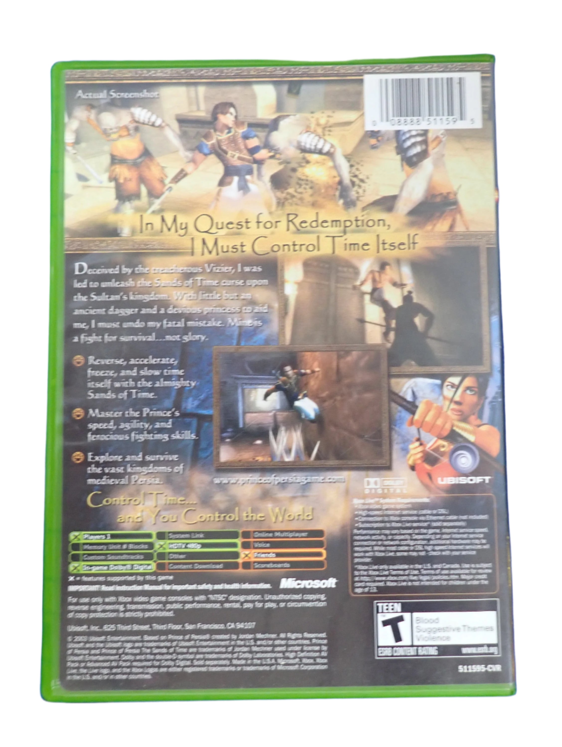 Prince of Persia: The Sands of Time - Xbox 360