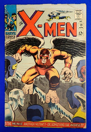 X-Men #19 (1966) - GD+/VG (2.5-3.0) - 1st App. & Origin of Mimic