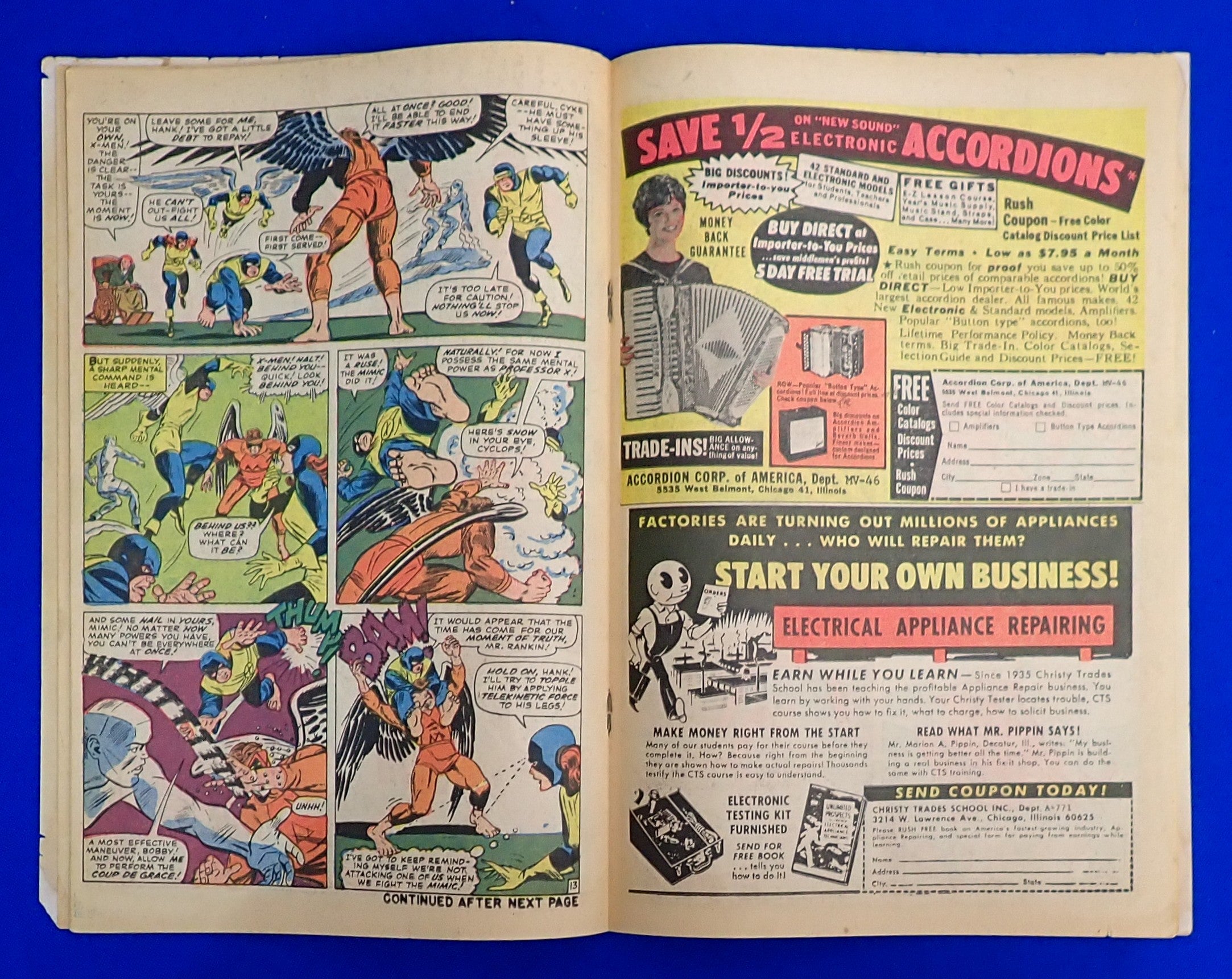 X-Men #19 (1966) - GD+/VG (2.5-3.0) - 1st App. & Origin of Mimic