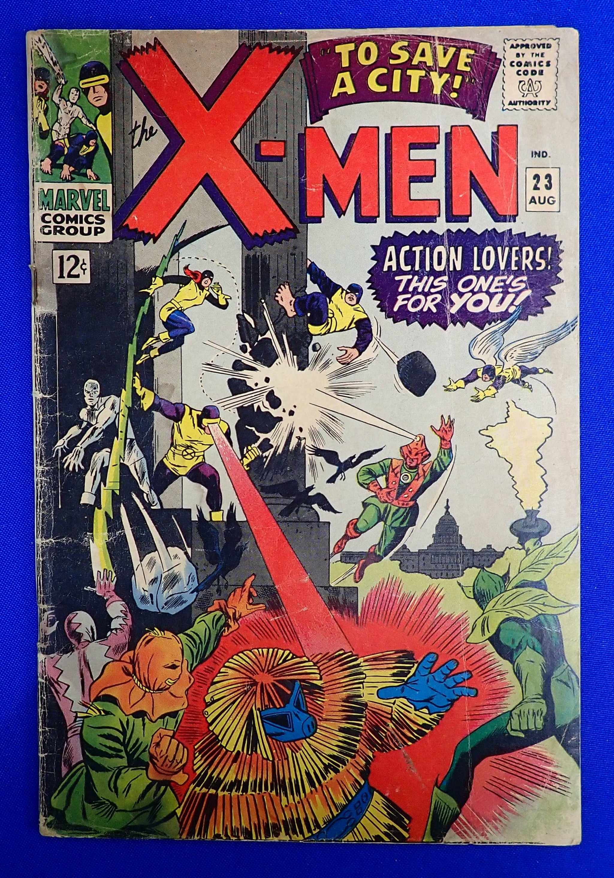 X-Men #23 (1966) - FR/GD (1.0-1.5) - Silver Age Issue