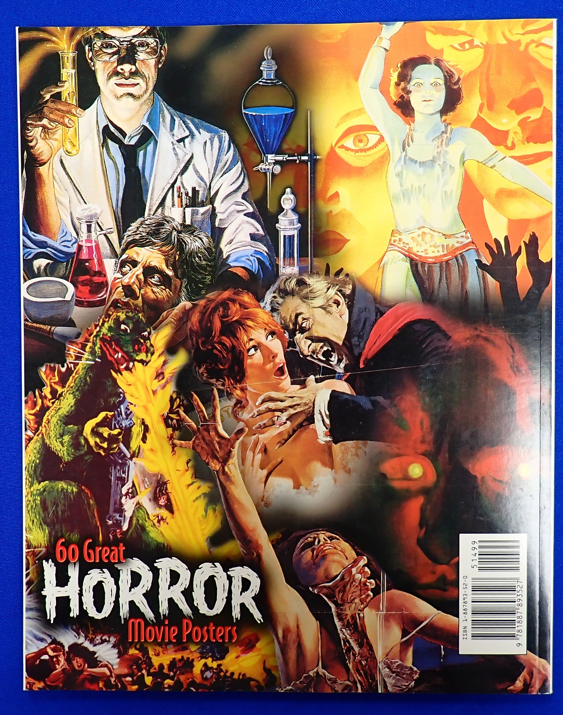 60 Great Horror Movie Posters - Softcover (Pre-Owned)