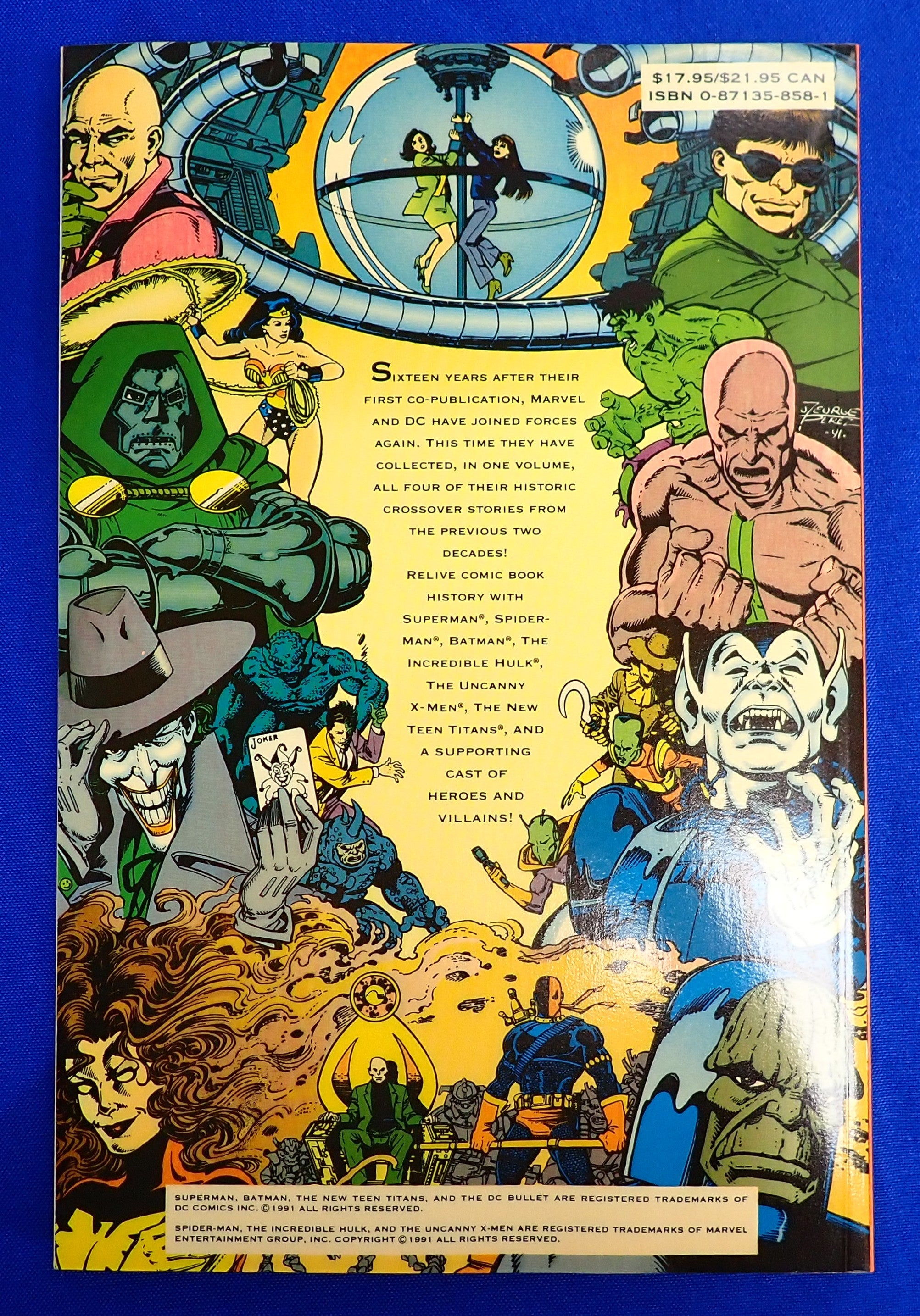 Crossover Classics: The Marvel/DC Collection (1991) - Softcover TPB [Pre-Owned]