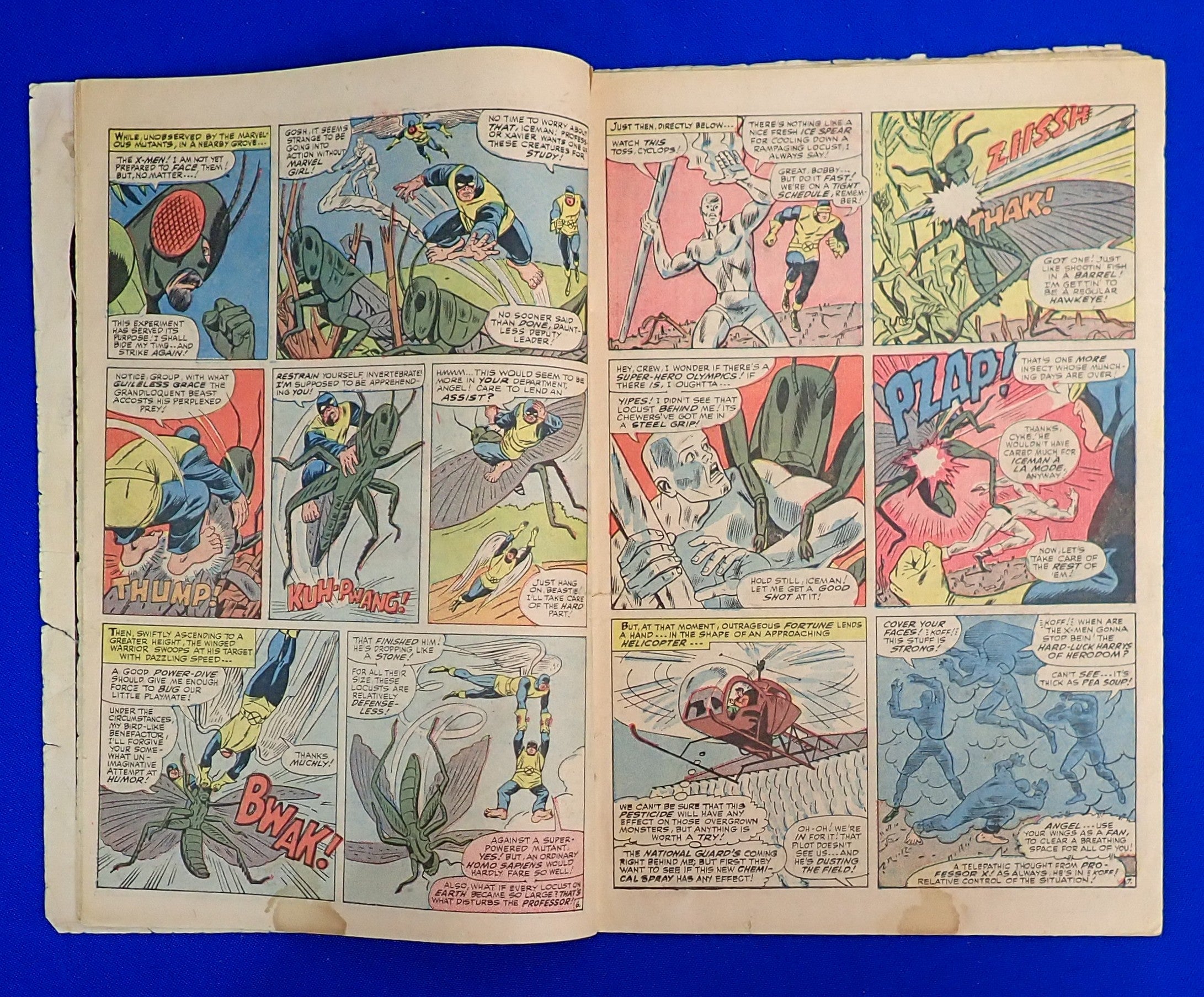 X-Men #24 (1966) - GD- (1.8) - 1st App. & Origin Locust