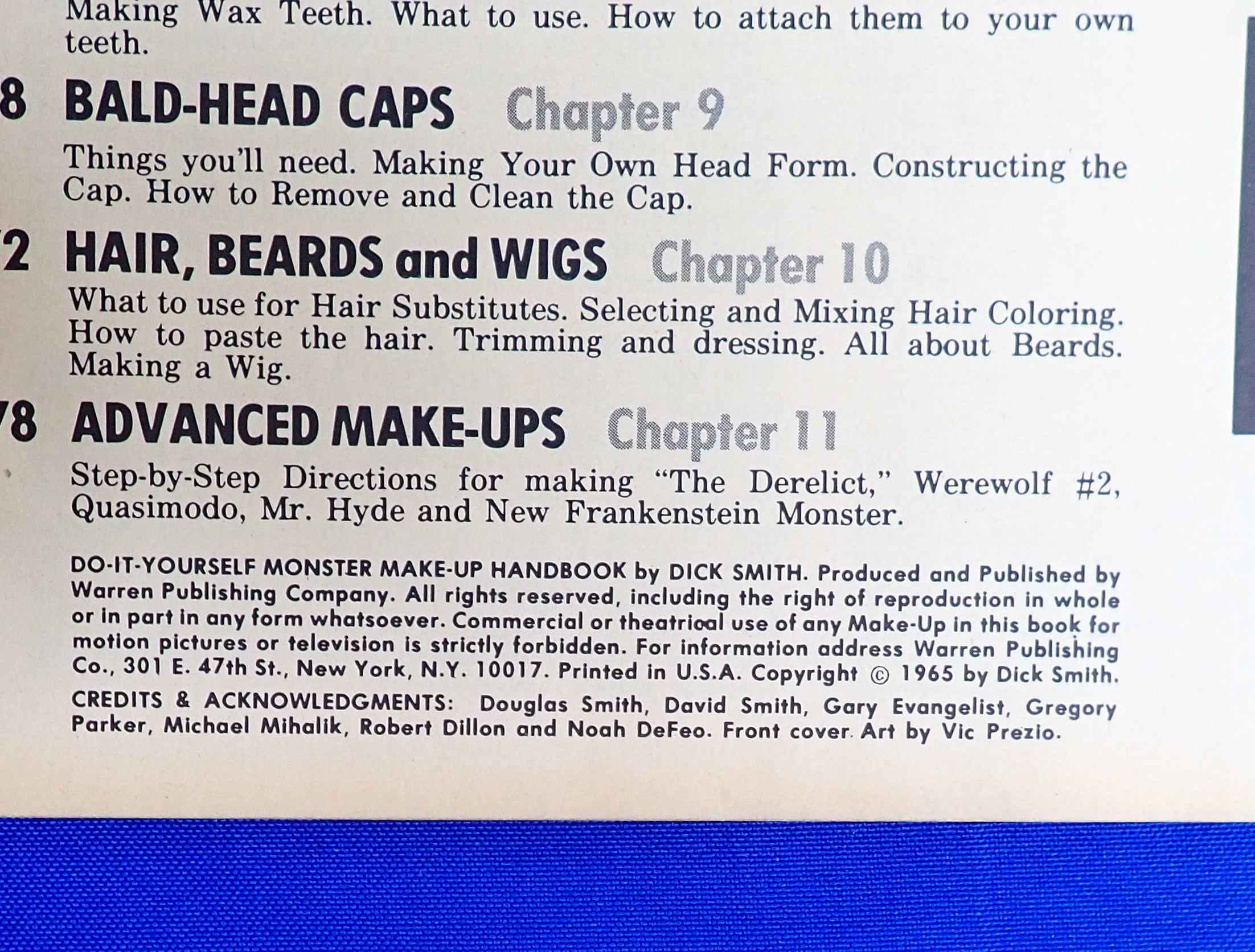 Famous Monsters of Film Land: Do-It-Yourself Monster Makeup Handbook (1965) - Softcover Magazine [Pre-Owned]