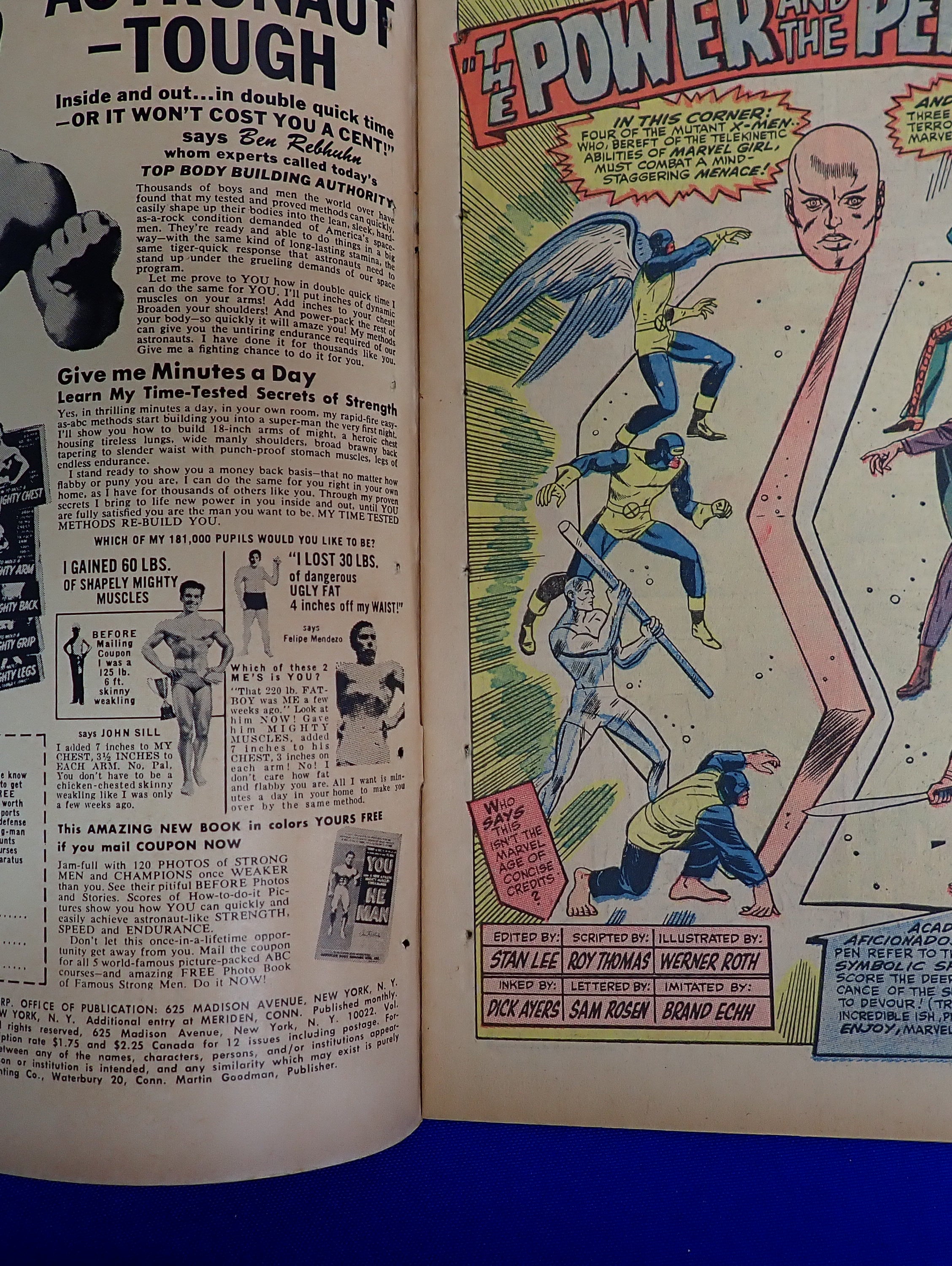 X-Men #25 (1966) - GD+ (2.5) - 1st Cameo App. Kukulkan