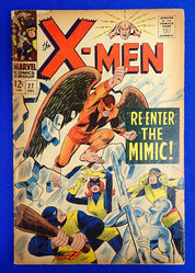 X-Men #27 (1966) - FR/GD (1.0-1.5) - Mimic Joins X-Men