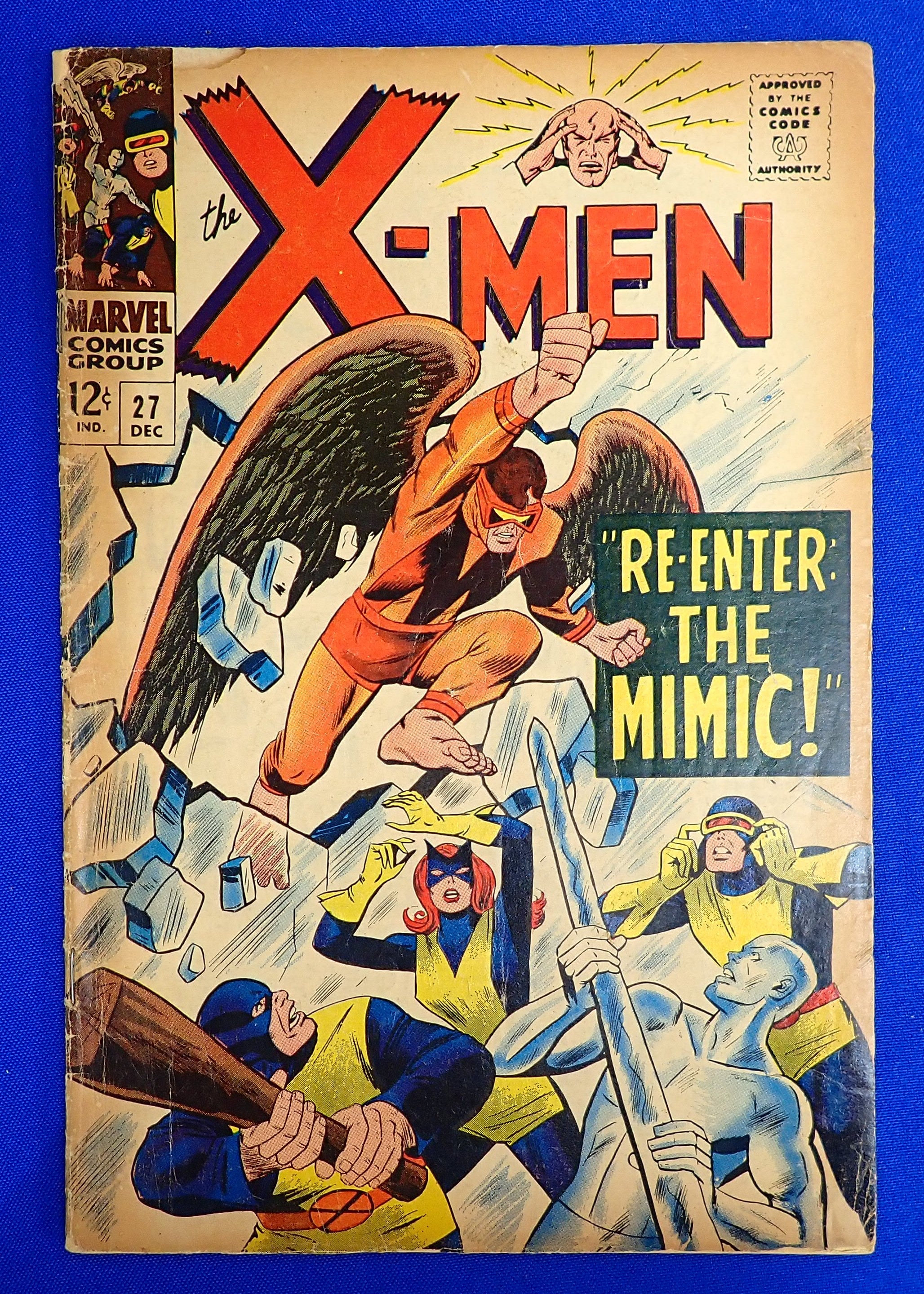 X-Men #27 (1966) - FR/GD (1.0-1.5) - Mimic Joins X-Men