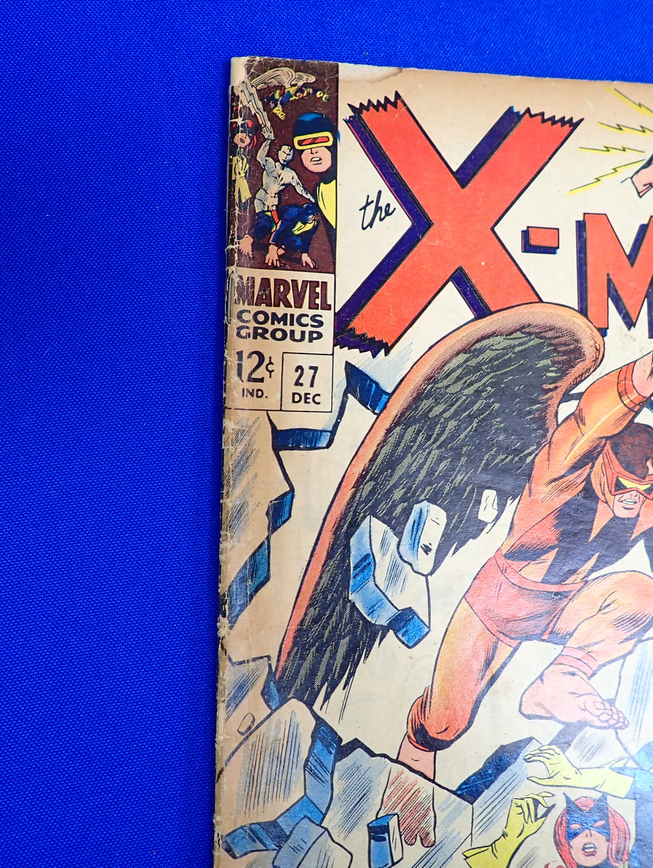 X-Men #27 (1966) - FR/GD (1.0-1.5) - Mimic Joins X-Men