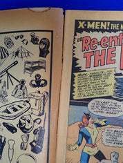 X-Men #27 (1966) - FR/GD (1.0-1.5) - Mimic Joins X-Men
