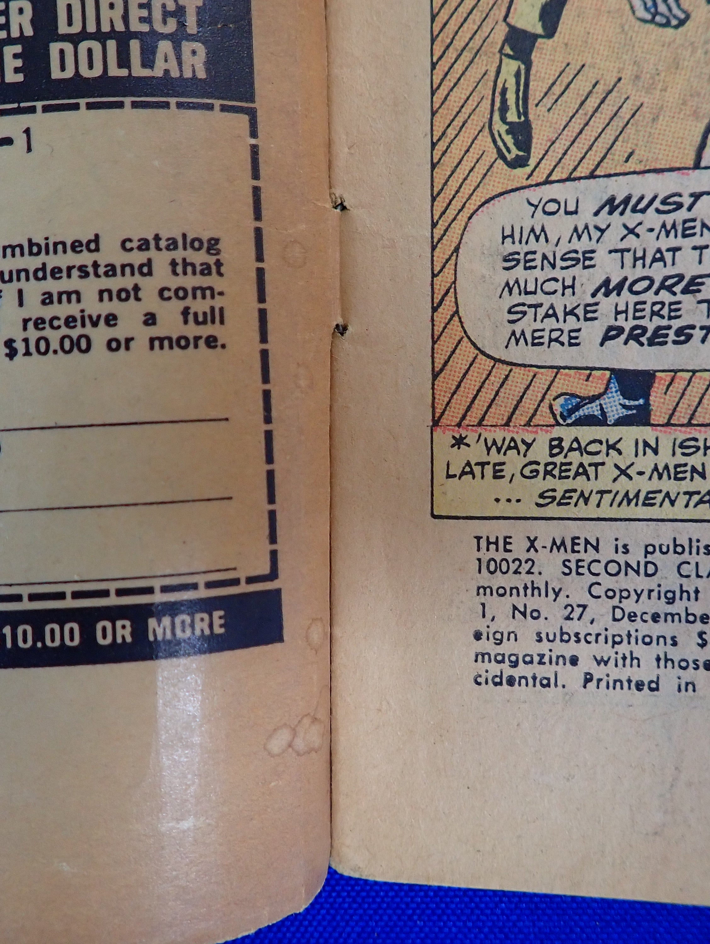 X-Men #27 (1966) - FR/GD (1.0-1.5) - Mimic Joins X-Men