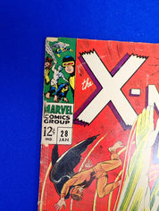 X-Men #28 (1967) - GD- (1.8) - 1st Full App. Banshee